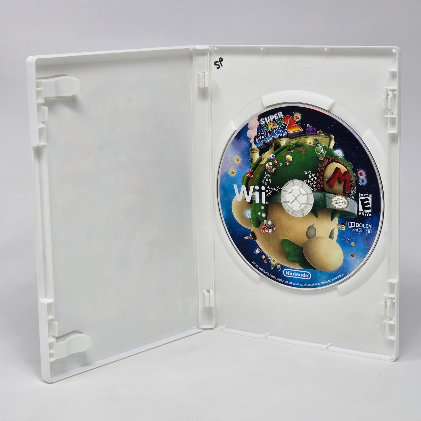 Super Mario Galaxy 2 (Nintendo Wii) Case & Disc TESTED - Thumbnail 2