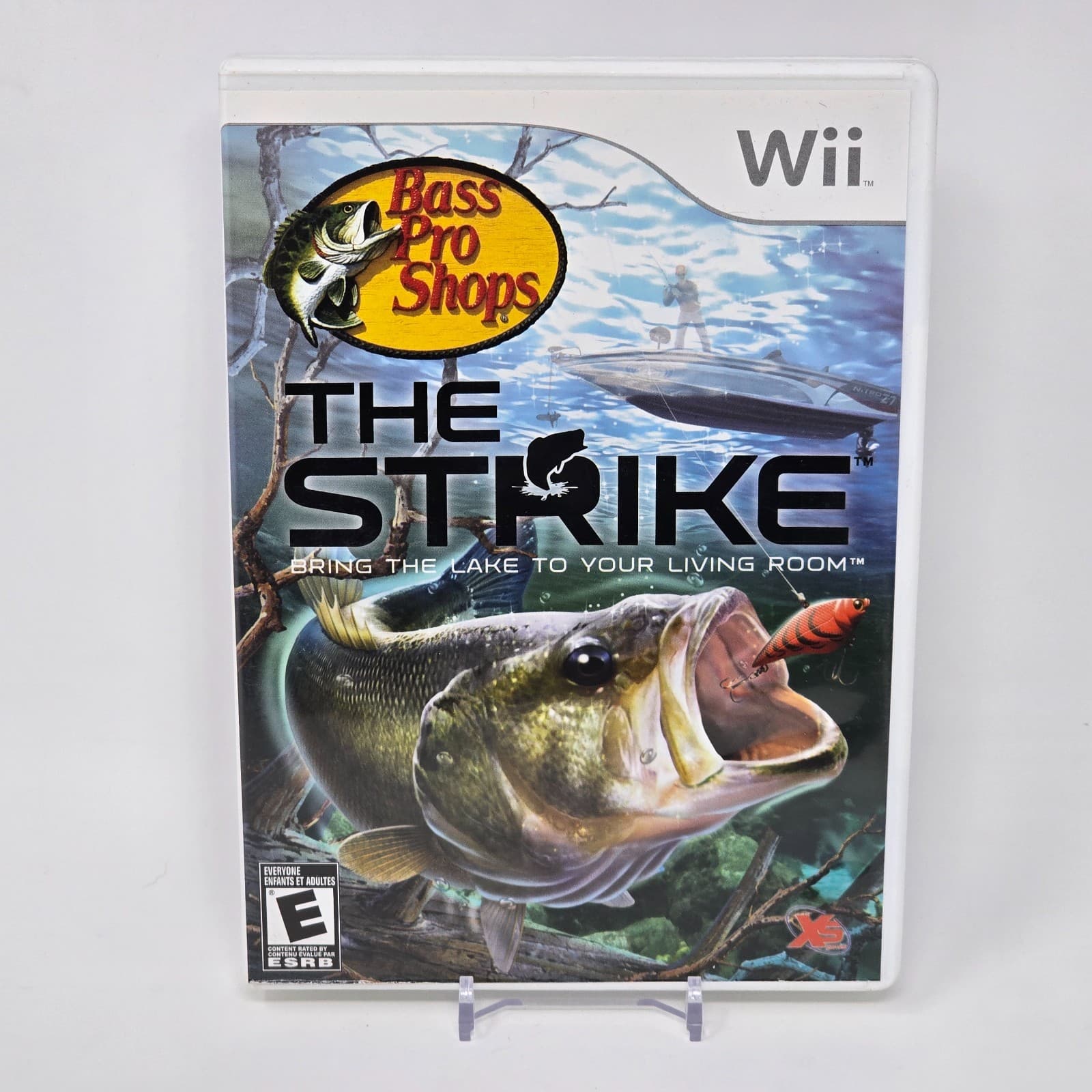 Bass Pro Shops: The Strike (Nintendo Wii) CIB COMPLETE & TESTED