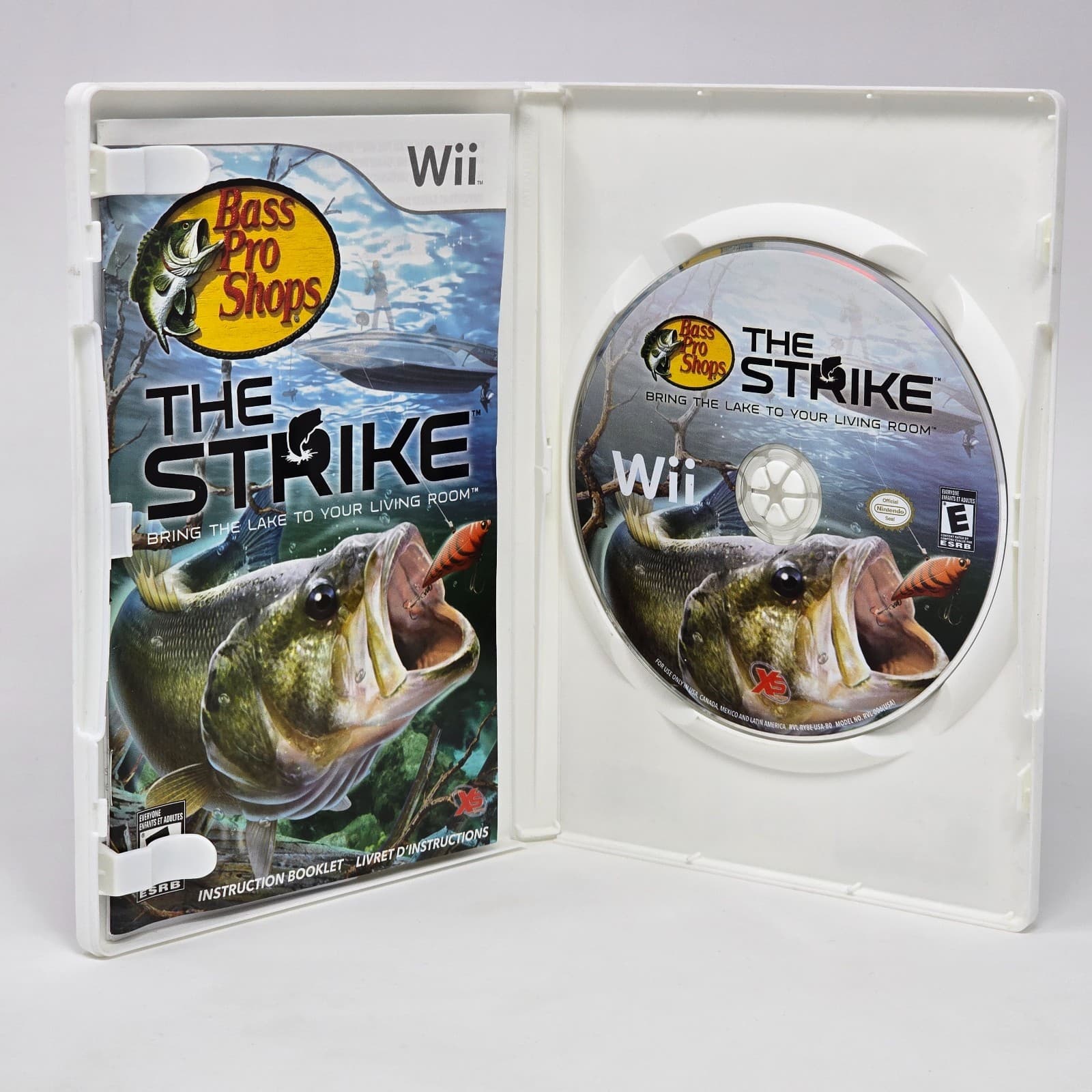 Bass Pro Shops: The Strike (Nintendo Wii) CIB COMPLETE & TESTED - Thumbnail 2