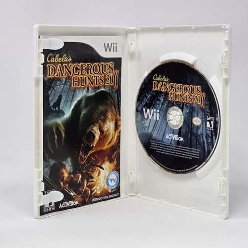 Cabela's Dangerous Hunts 2011 (Nintendo Wii) CIB COMPLETE & TESTED - Thumbnail 2