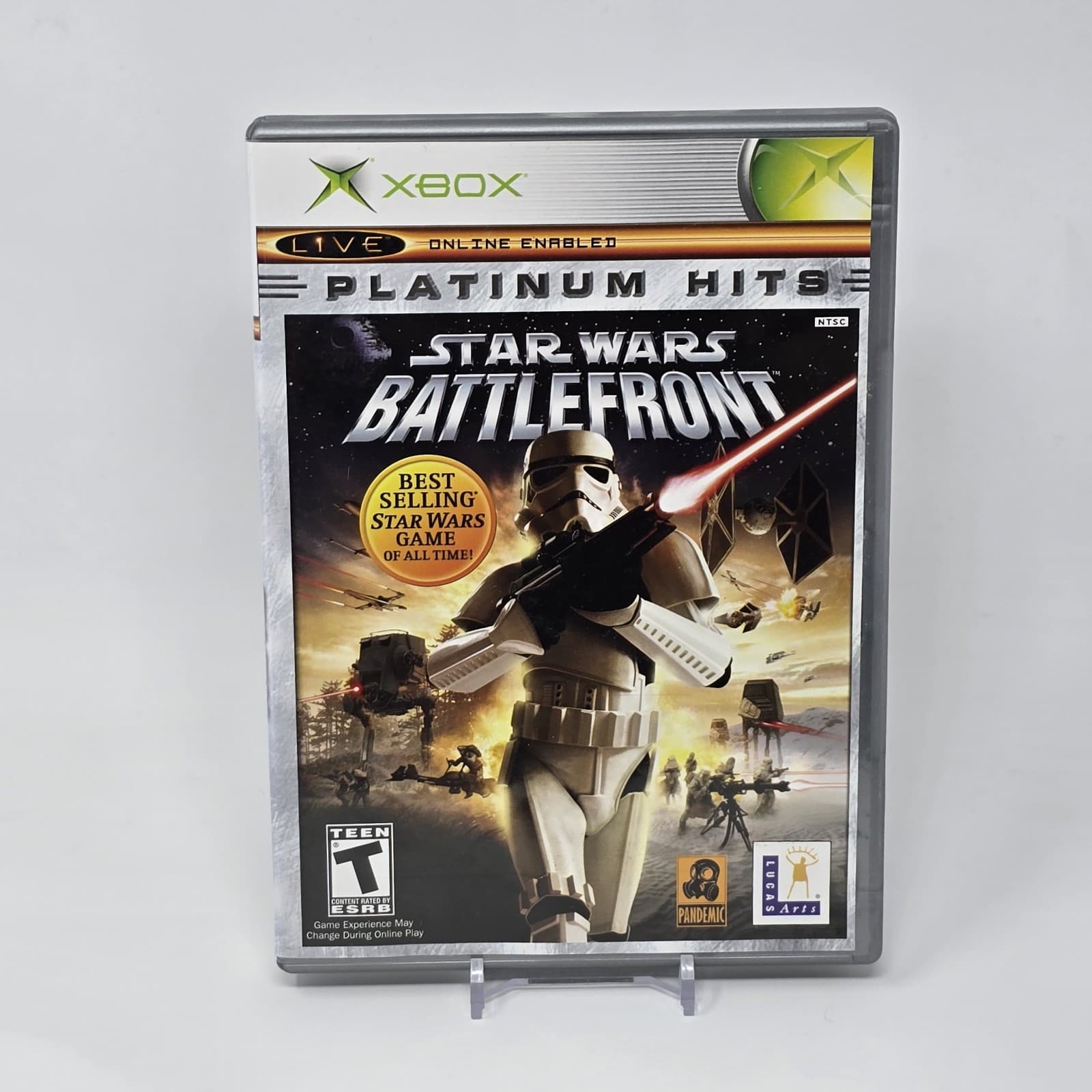 Star Wars: Battlefront (Original Xbox) Platinum Hits CIB COMPLETE & TESTED