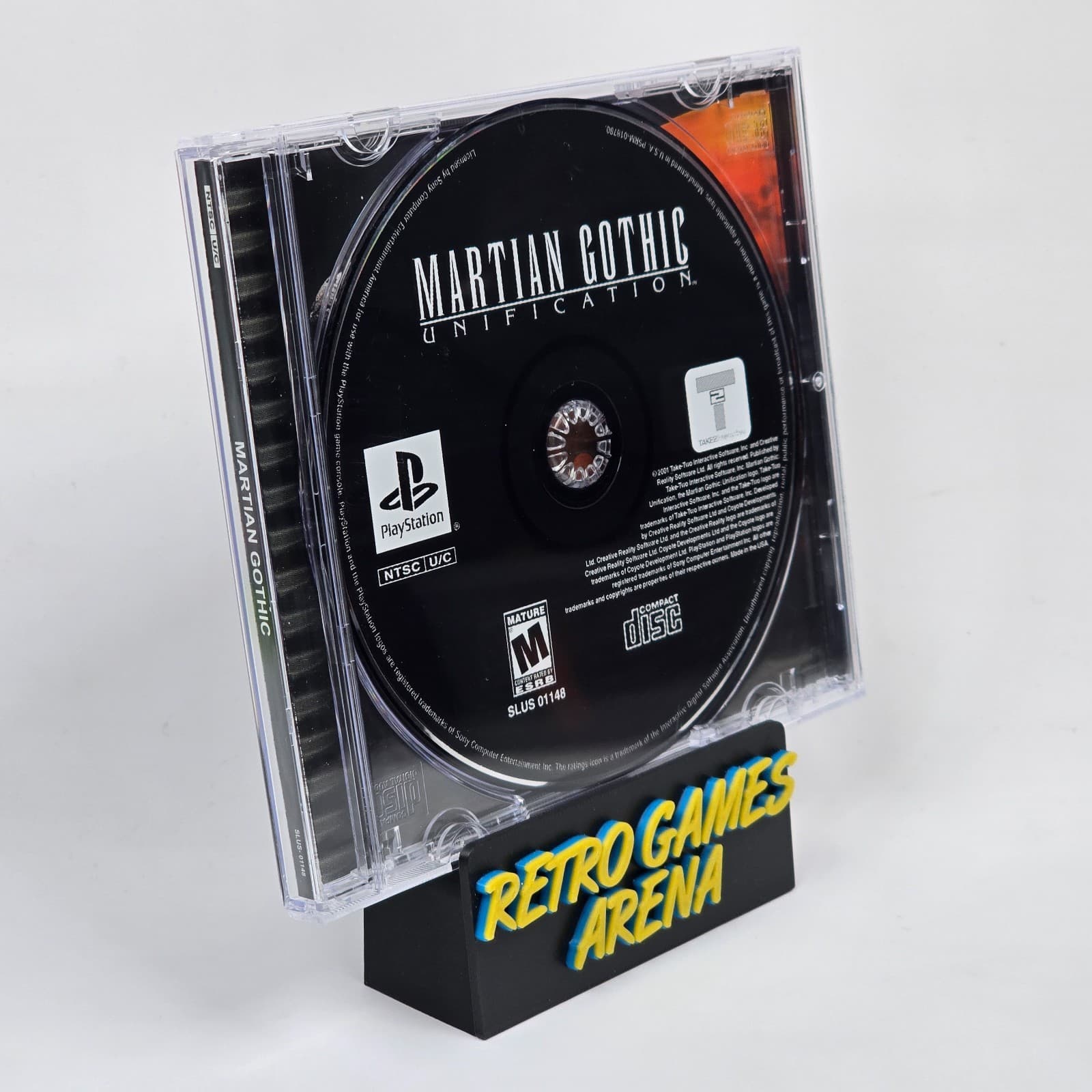 Martian Gothic: Unification (PlayStation 1 PS1) Case & Disc
