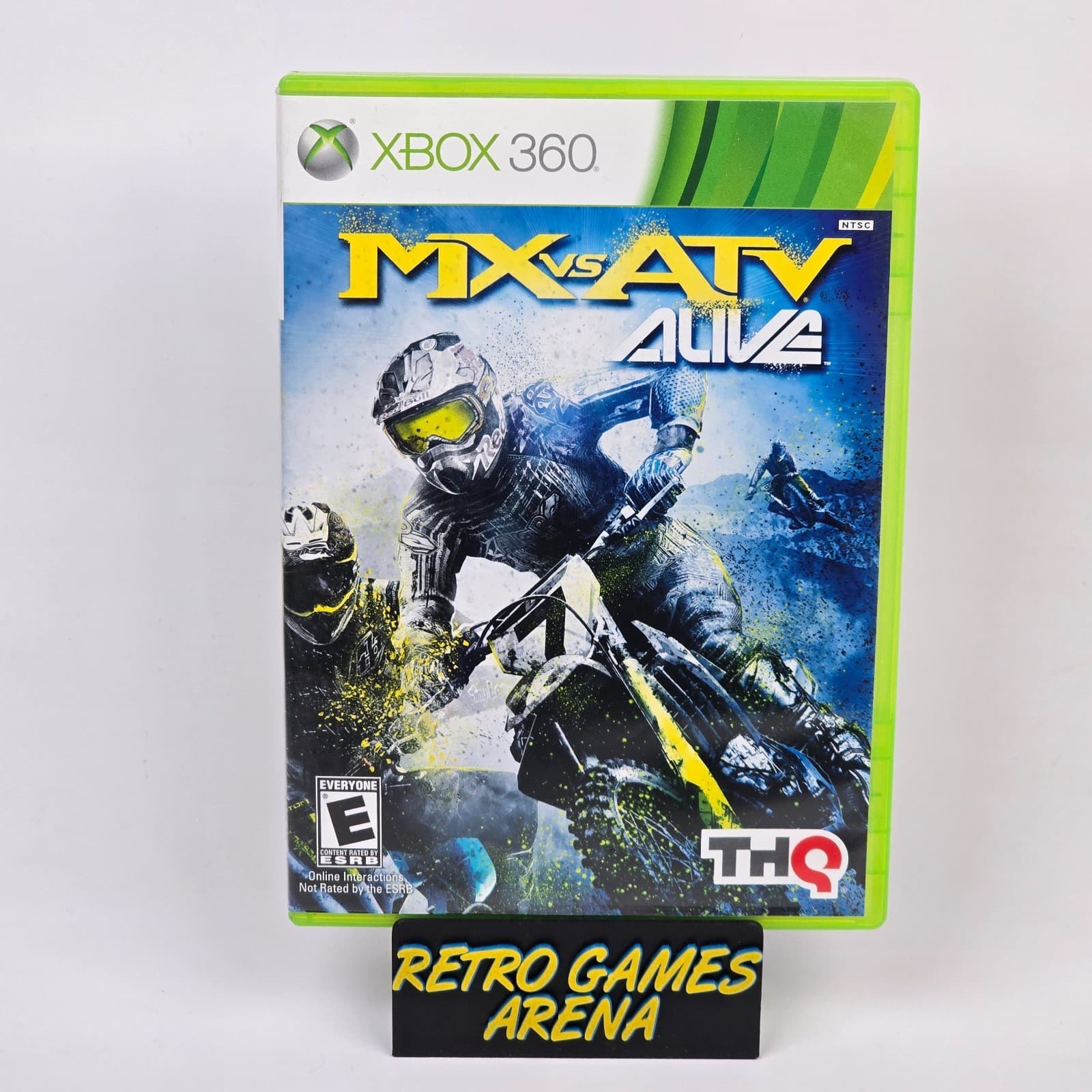 MX vs ATV: Alive (Xbox 360) Case & Disc