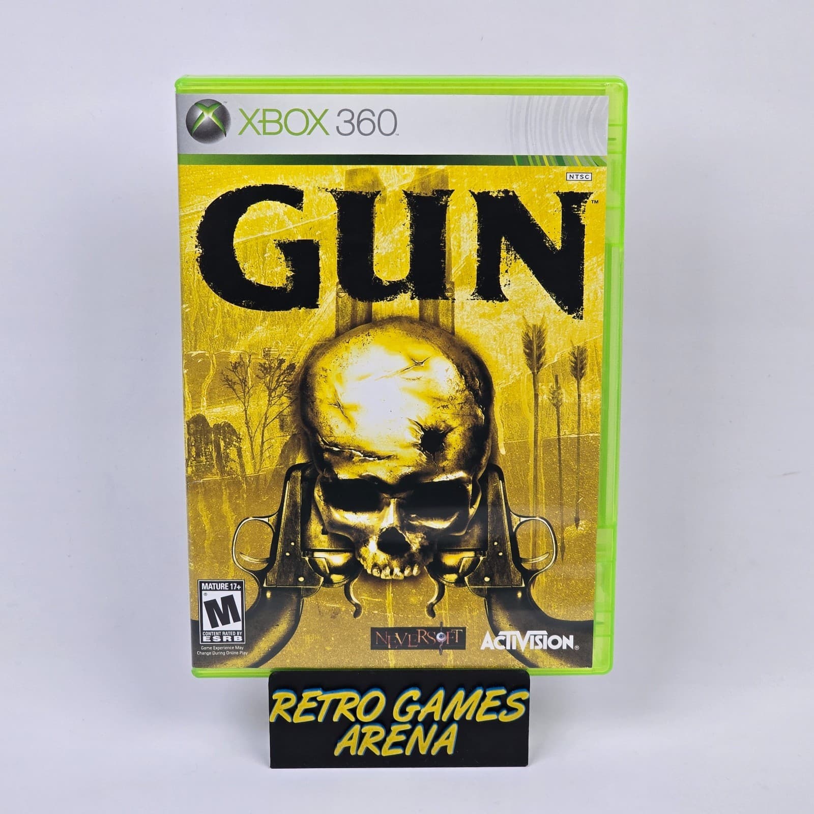 Gun (Xbox 360) Case & Disc