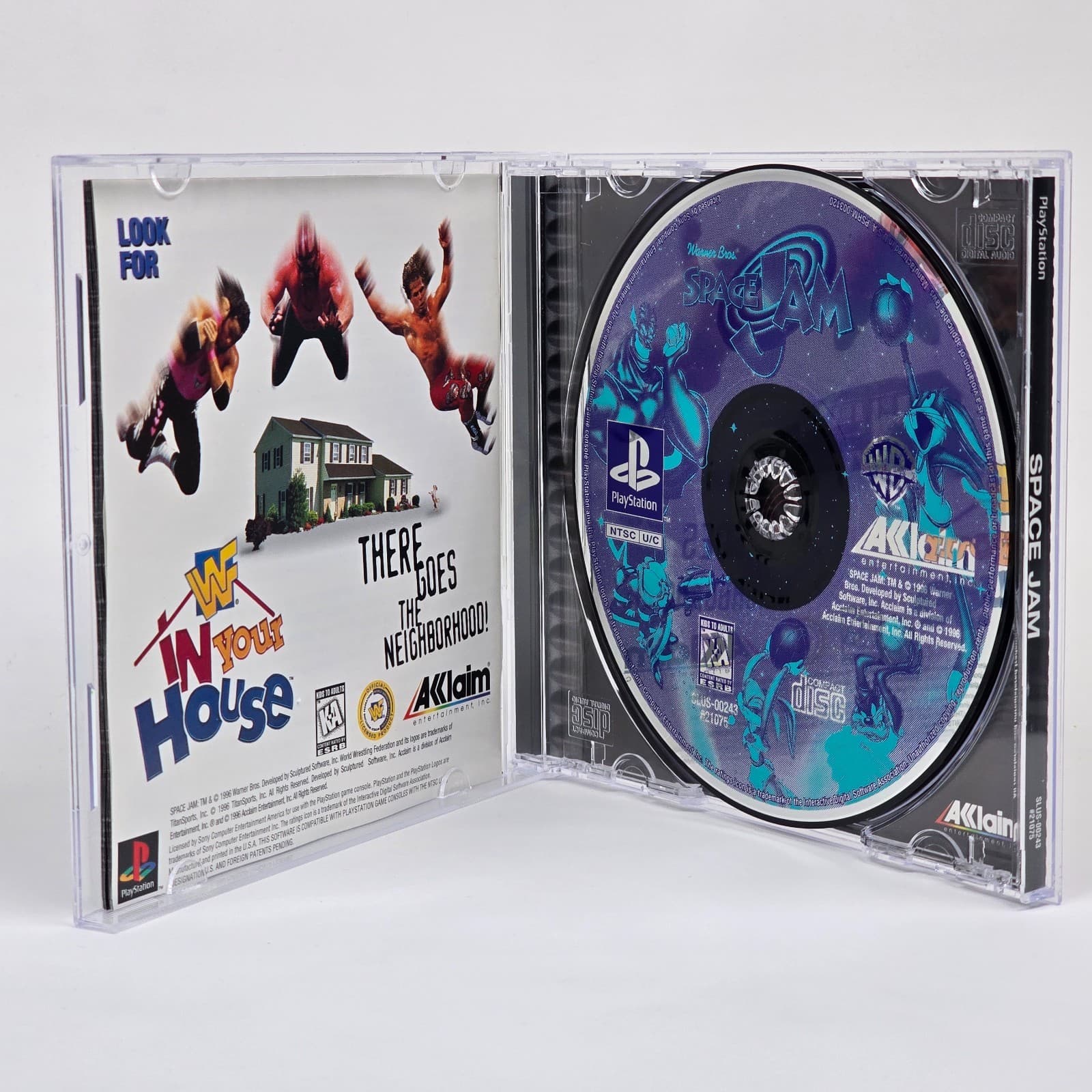 💿REFURBISHED Space Jam (PlayStation 1 PS1) CIB COMPLETE💿 - Thumbnail 2