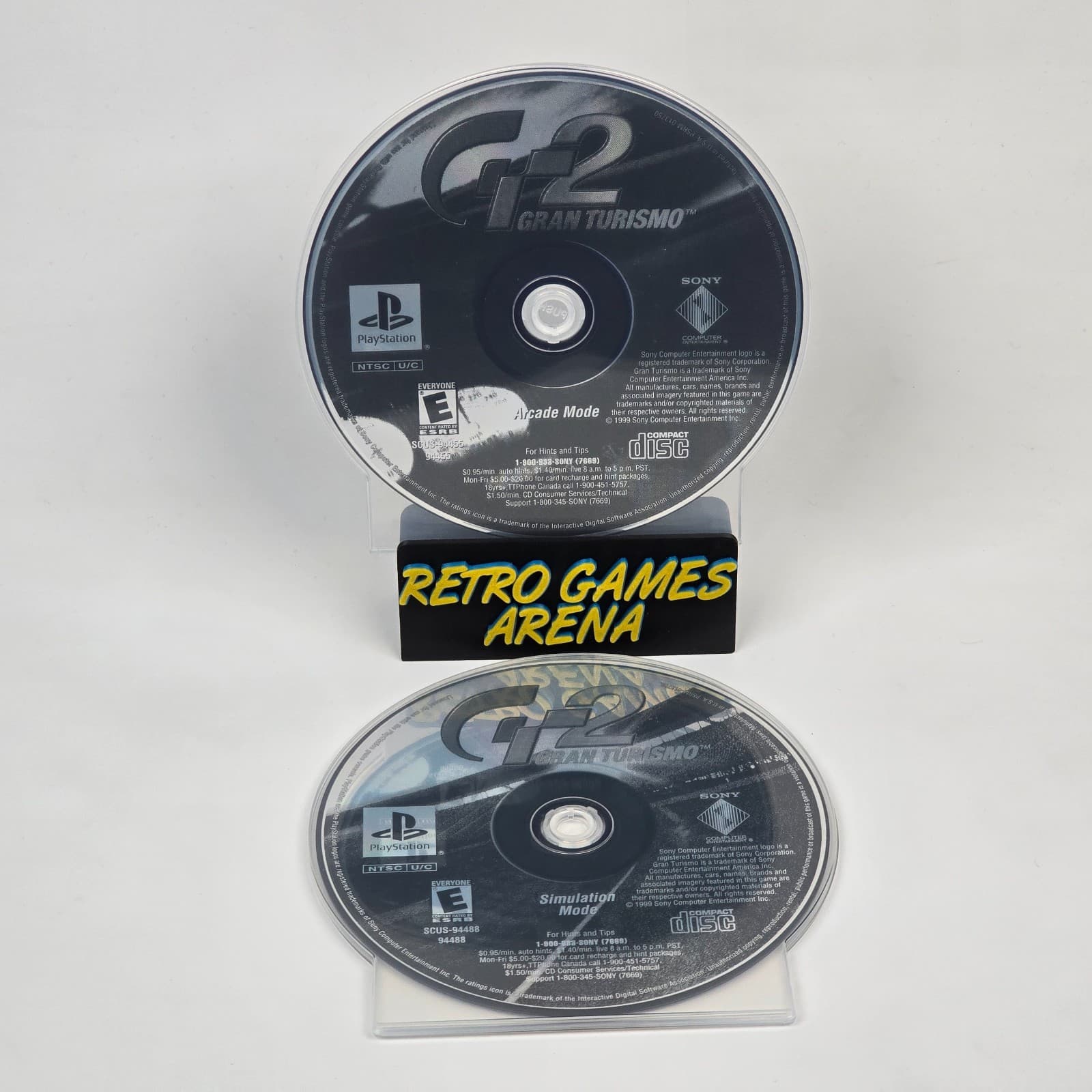 Gran Turismo 2 (PlayStation 1 PS1) Greatest Hits Discs