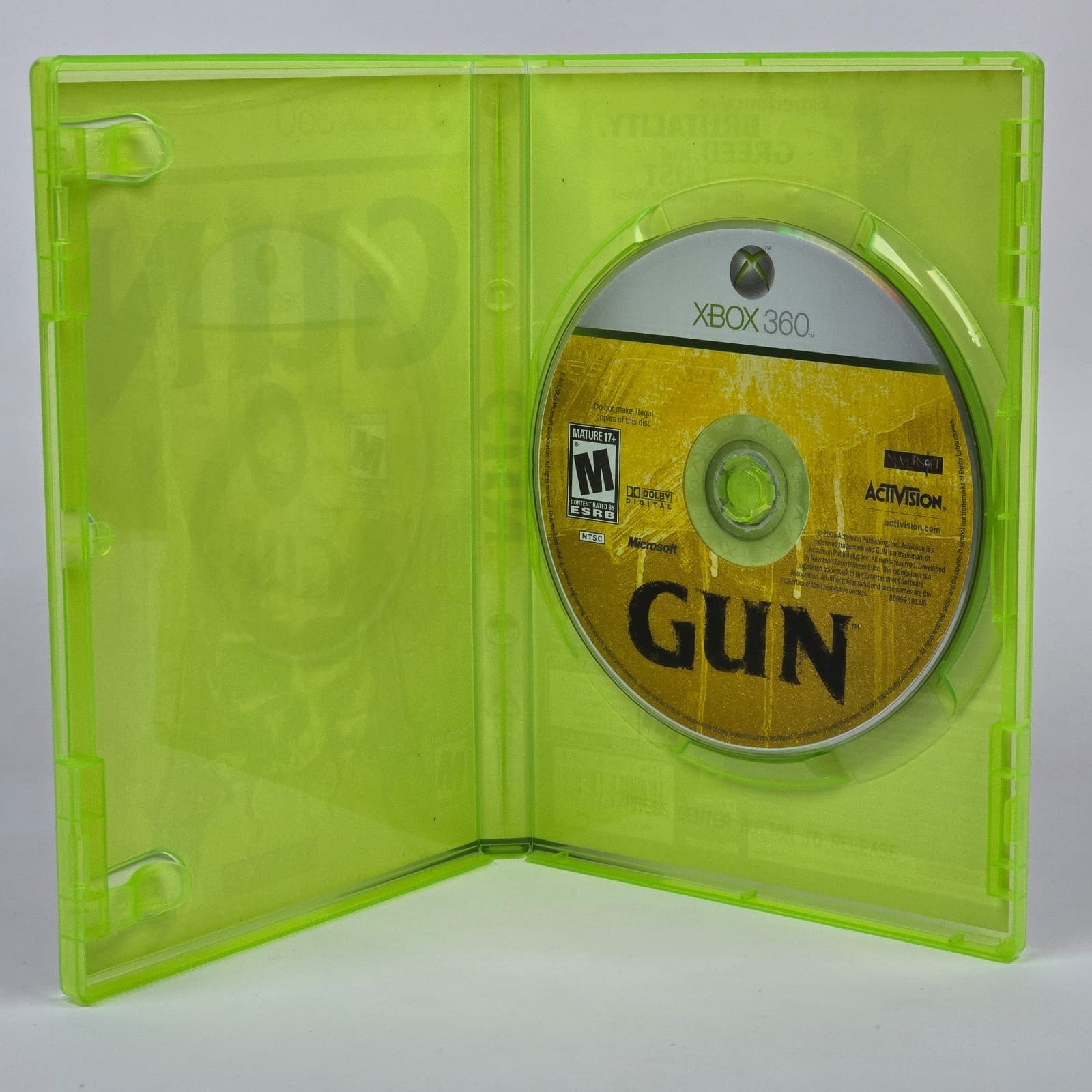 Gun (Xbox 360) Case & Disc - Thumbnail 2