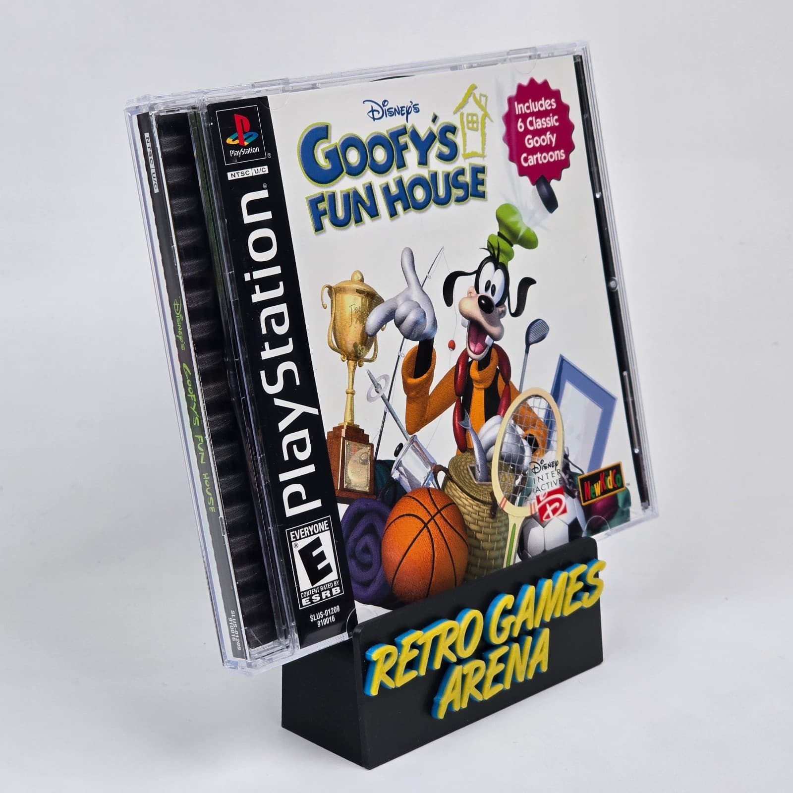 💿REFURBISHED Goofy's Fun House (PlayStation 1 PS1) CIB COMPLETE💿