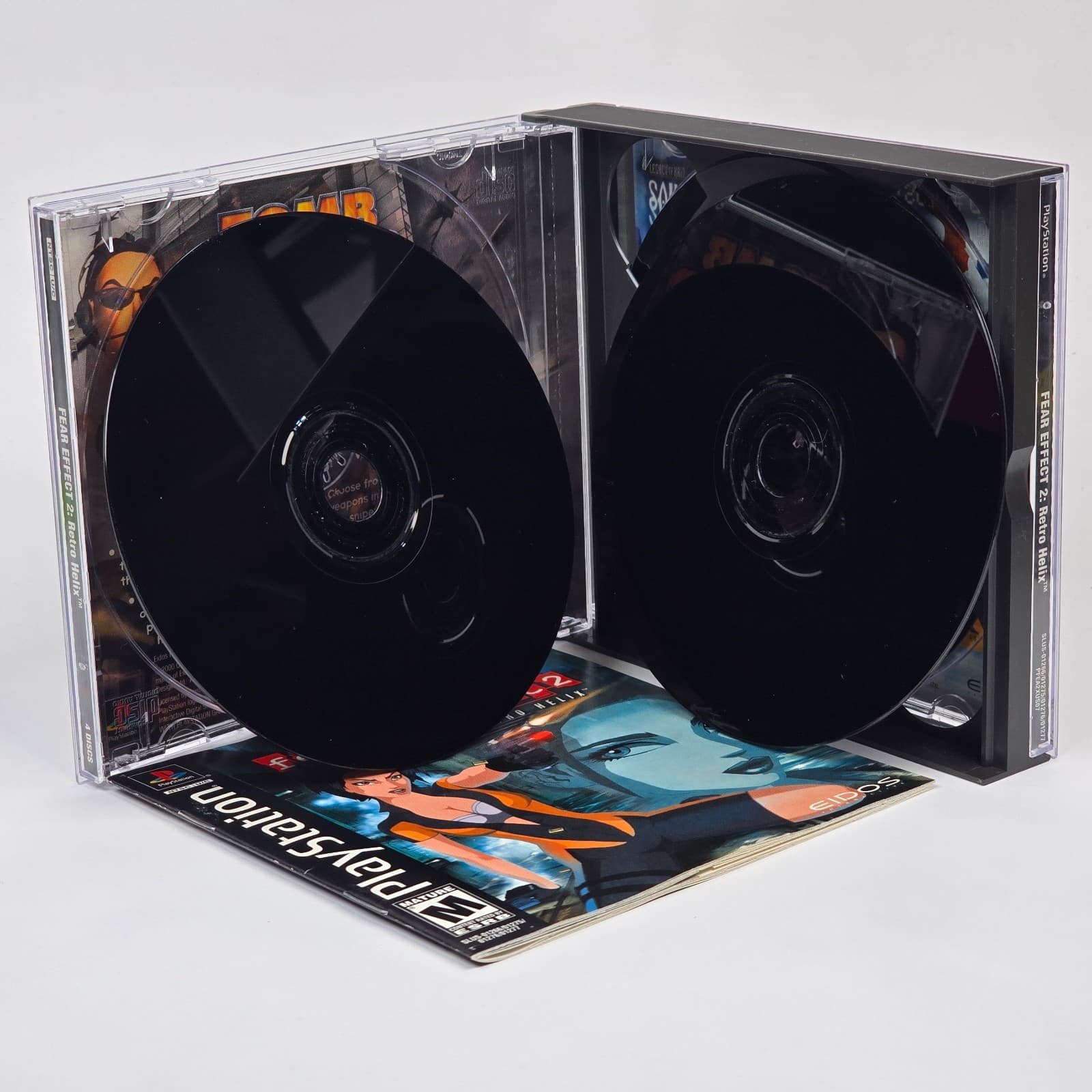 💿REFURBISHED Fear Effect 2: Retro Helix (PlayStation 1 PS1) CIB COMPLETE💿 - Thumbnail 3