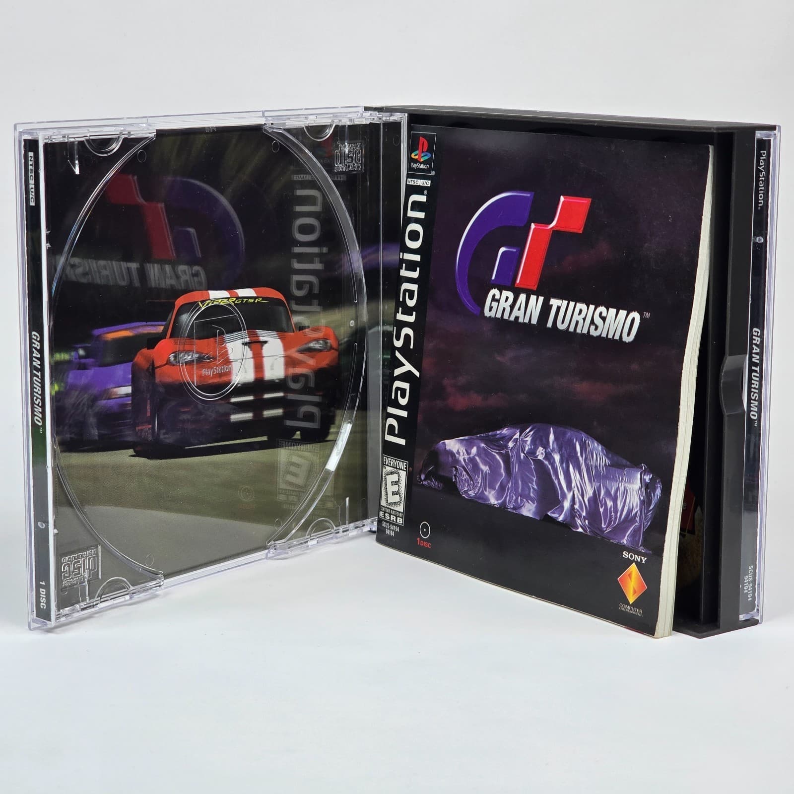 💿REFURBISHED Gran Turismo (PlayStation 1 PS1) Black Label CIB COMPLETE💿 - Thumbnail 2
