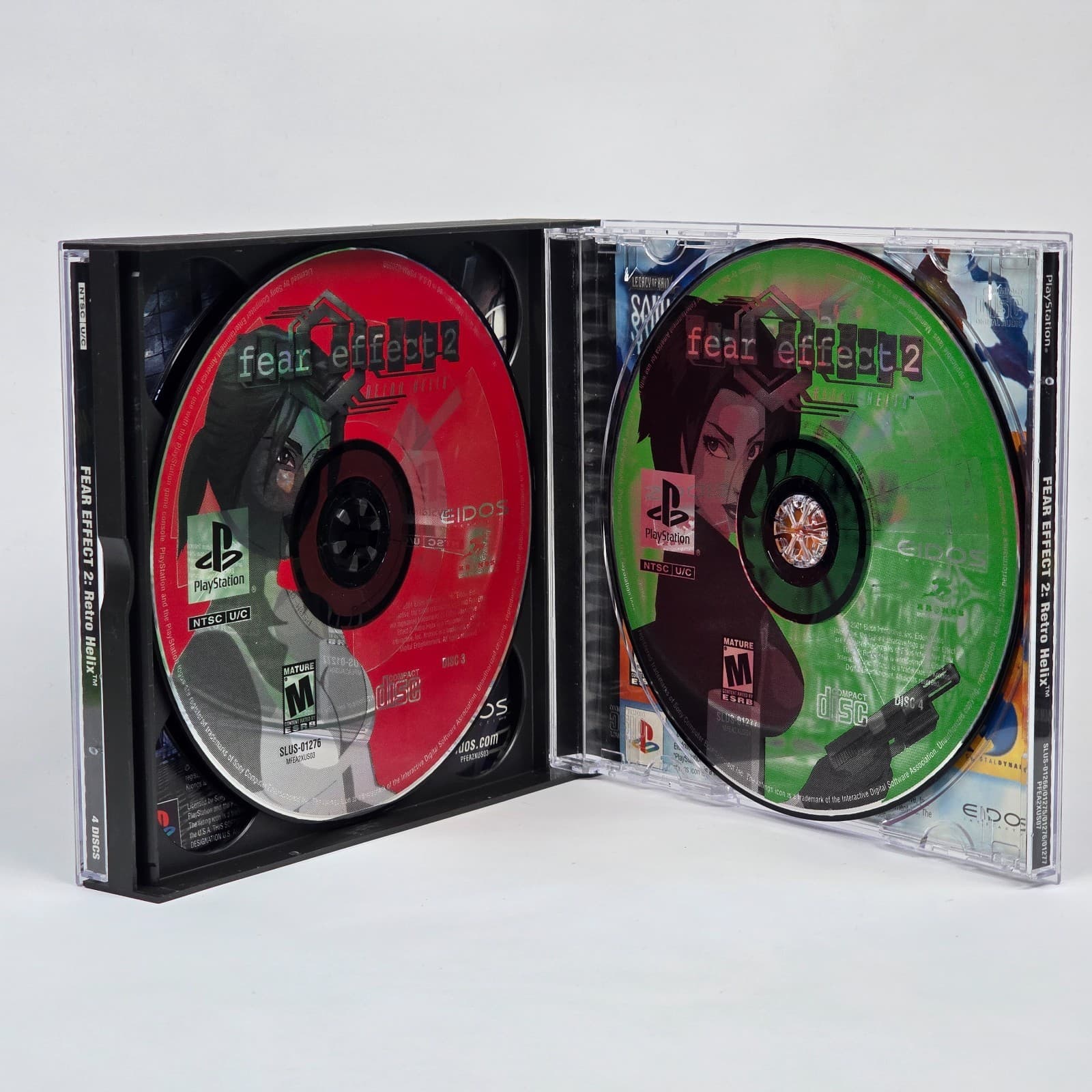 💿REFURBISHED Fear Effect 2: Retro Helix (PlayStation 1 PS1) CIB COMPLETE💿 - Thumbnail 4