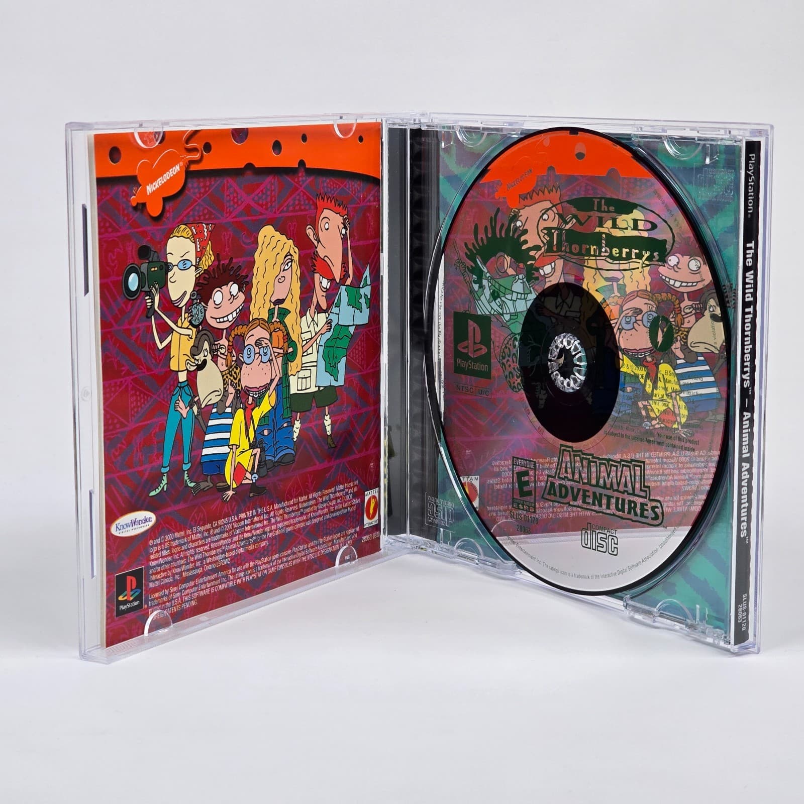 The Wild Thornberrys: Animal Adventures (PlayStation 1 PS1) CIB COMPLETE - Thumbnail 2