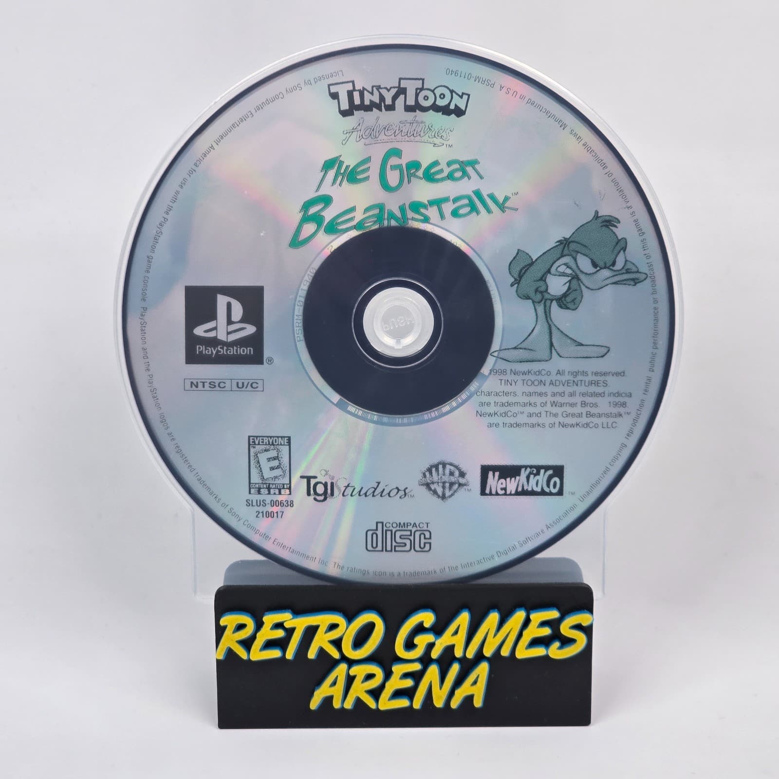 Tiny Toon Adventures: The Great Beanstalk (PlayStation 1 PS1) Disc