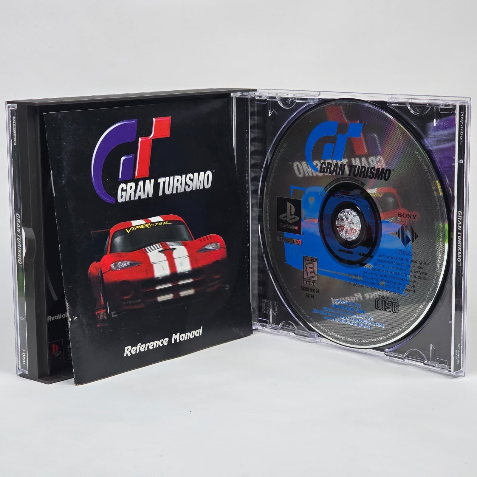 💿REFURBISHED Gran Turismo (PlayStation 1 PS1) Black Label CIB COMPLETE💿 - Thumbnail 3