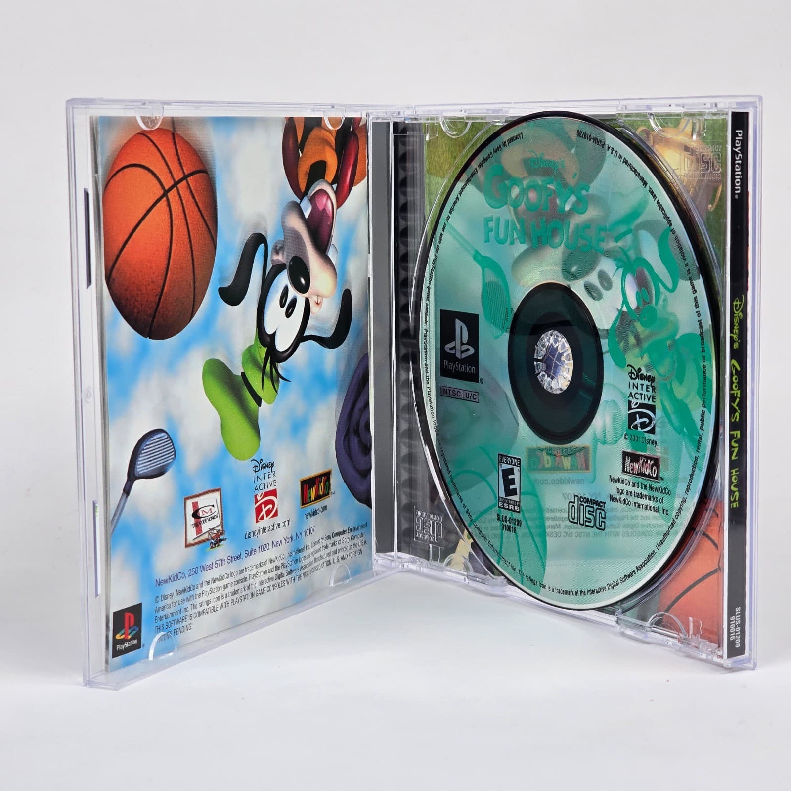 💿REFURBISHED Goofy's Fun House (PlayStation 1 PS1) CIB COMPLETE💿 - Thumbnail 2