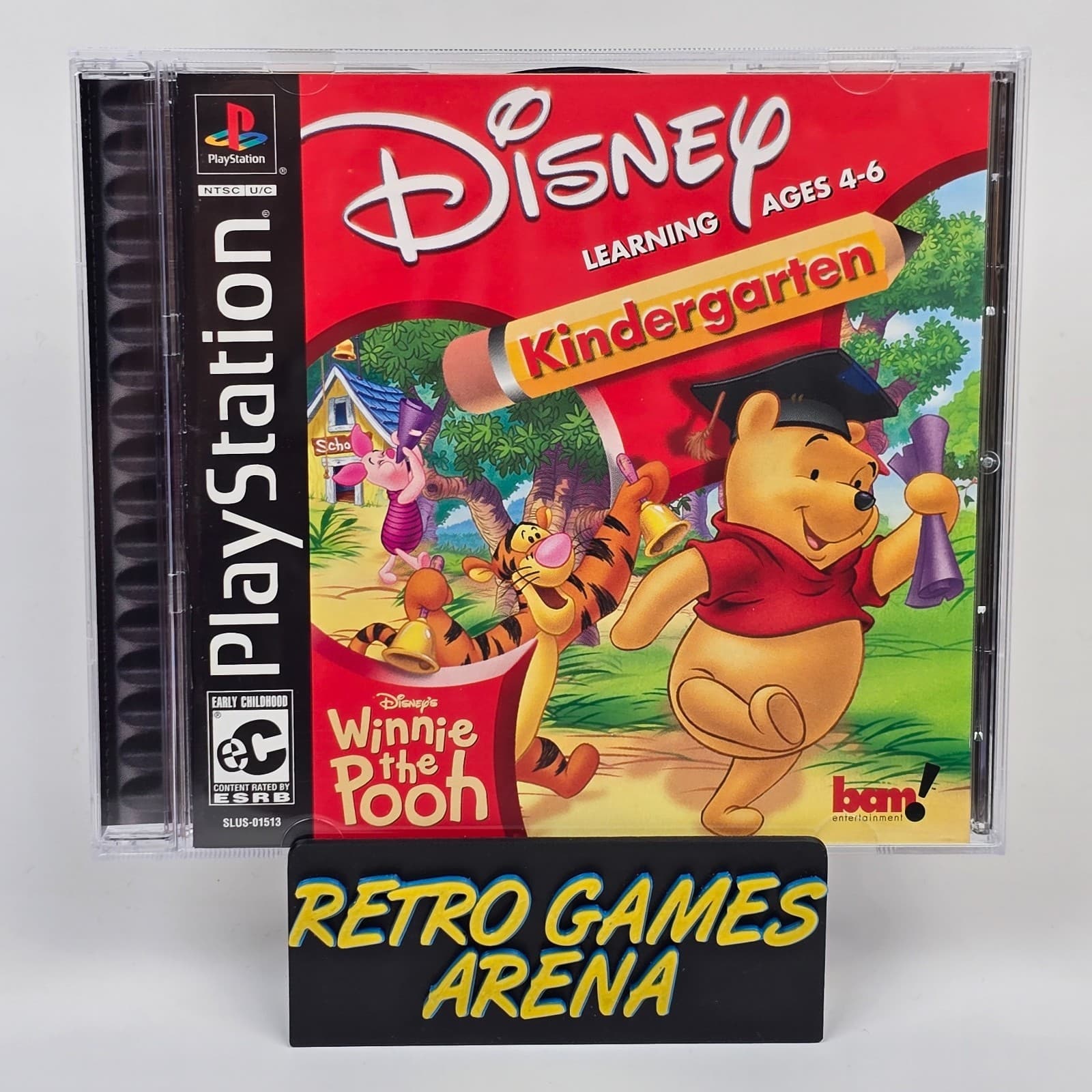Winnie the Pooh: Kindergarten (PlayStation 1 PS1) CIB COMPLETE