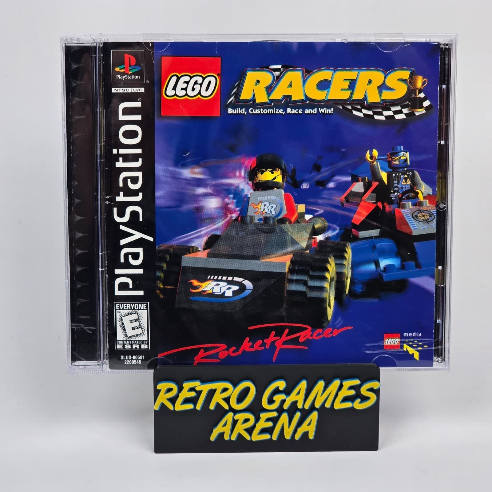 LEGO Racers (PlayStation 1 PS1) CIB COMPLETE