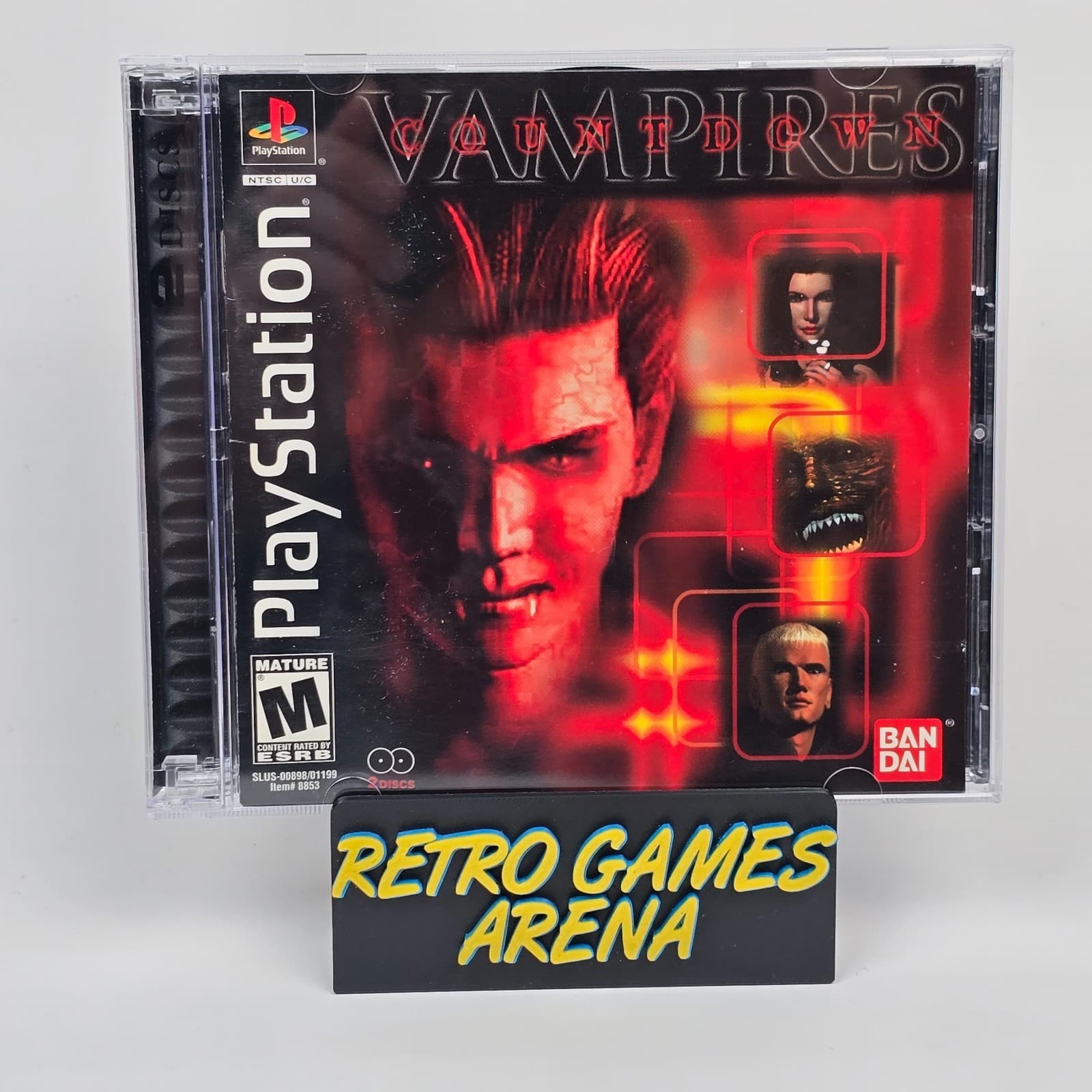 Countdown Vampires (PlayStation 1 PS1) CIB COMPLETE