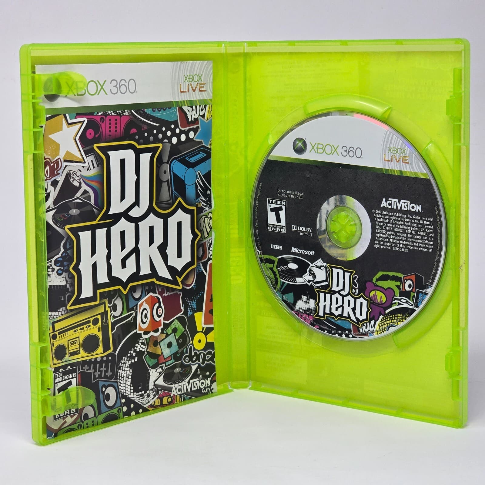 DJ Hero (Xbox 360) CIB COMPLETE & TESTED - Thumbnail 2