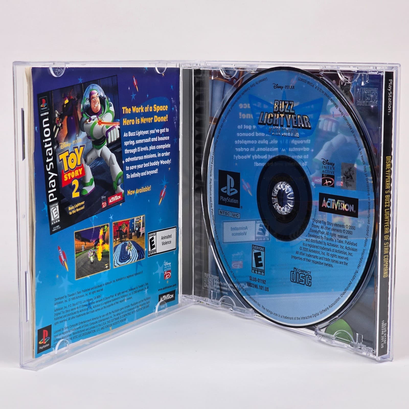 Buzz Lightyear of Star Command (PlayStation 1 PS1) CIB COMPLETE - Thumbnail 2