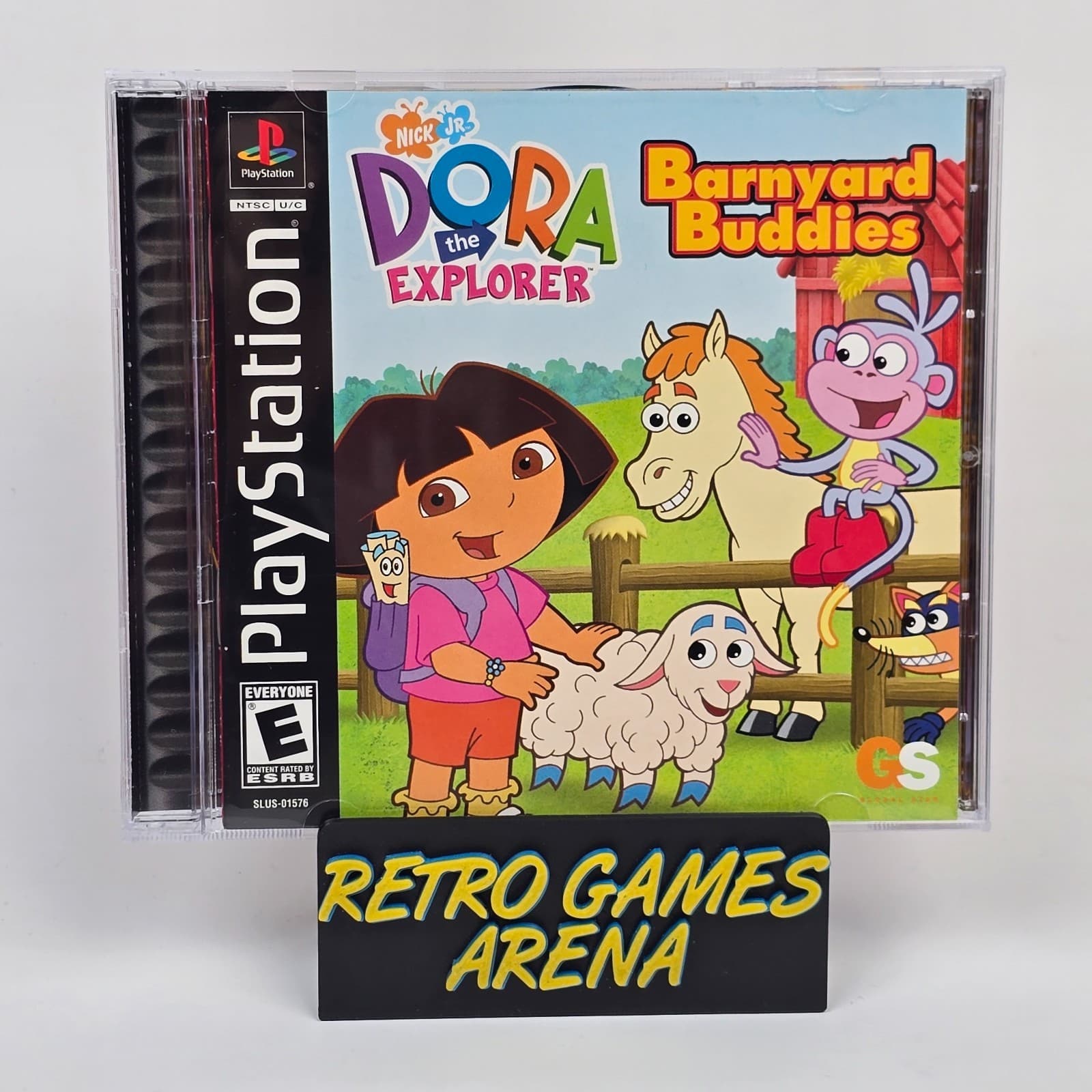 Dora the Explorer: Barnyard Buddies (PlayStation 1 PS1) CIB COMPLETE