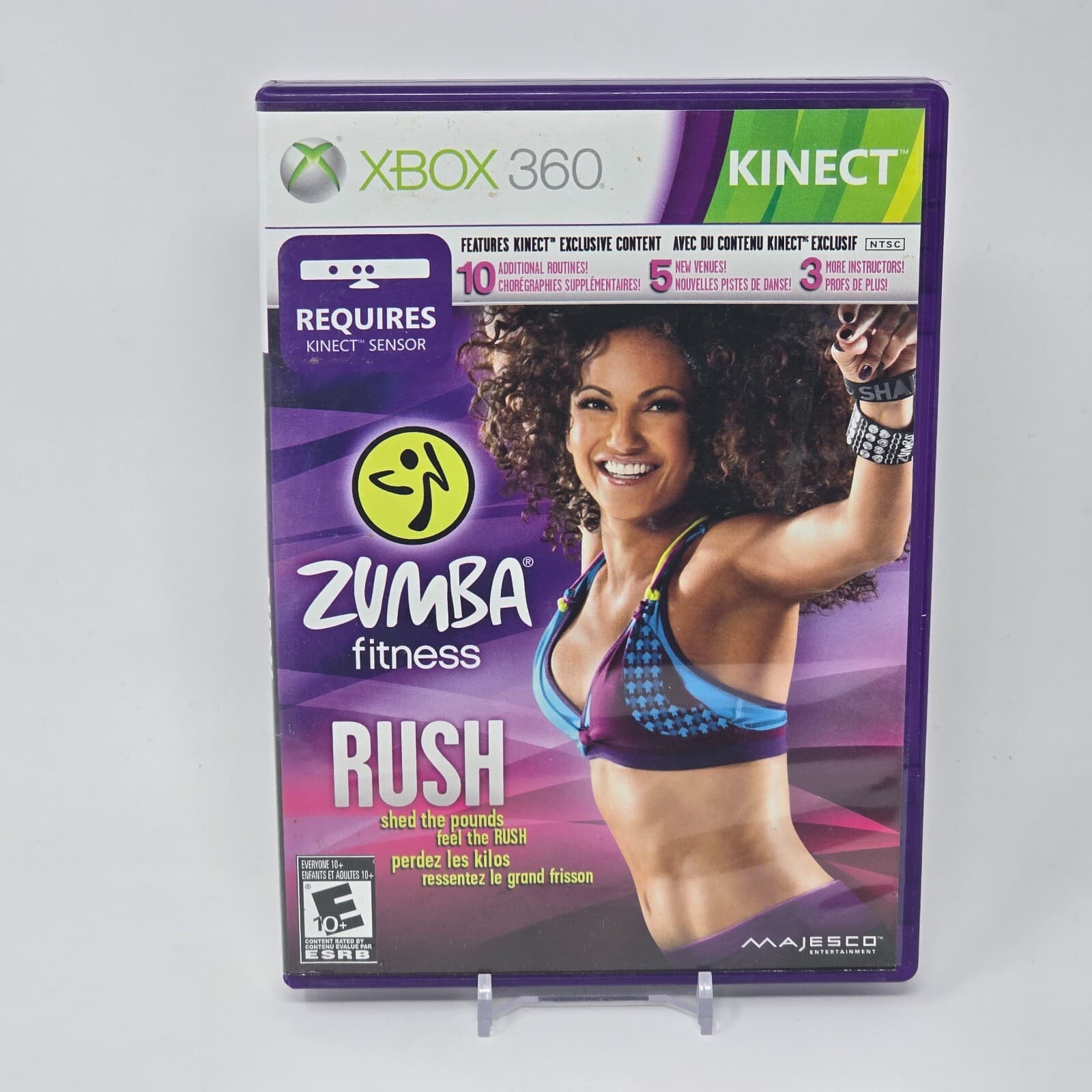Zumba Fitness: Rush (Xbox 360) CIB COMPLETE & TESTED