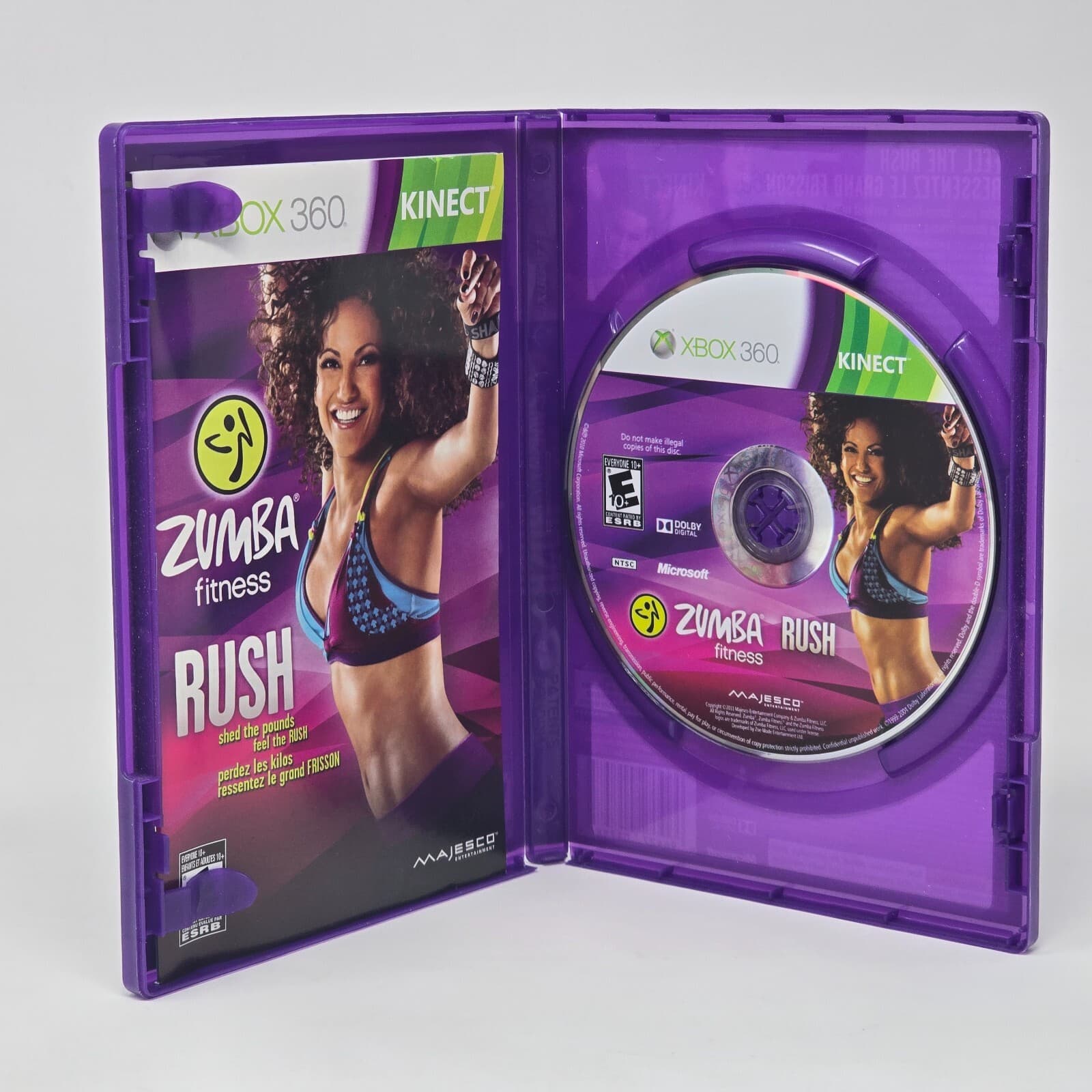 Zumba Fitness: Rush (Xbox 360) CIB COMPLETE & TESTED - Thumbnail 2