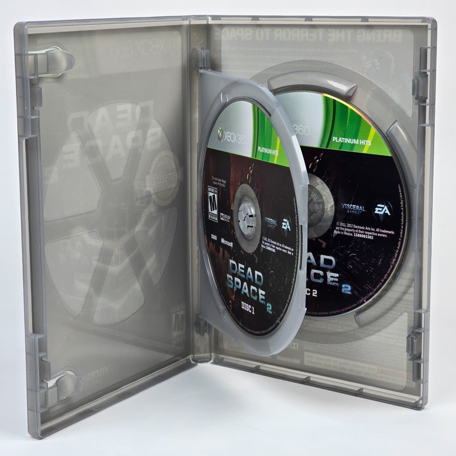 Dead Space 2 (Xbox 360) Platinum Hits Case & Discs - Thumbnail 2