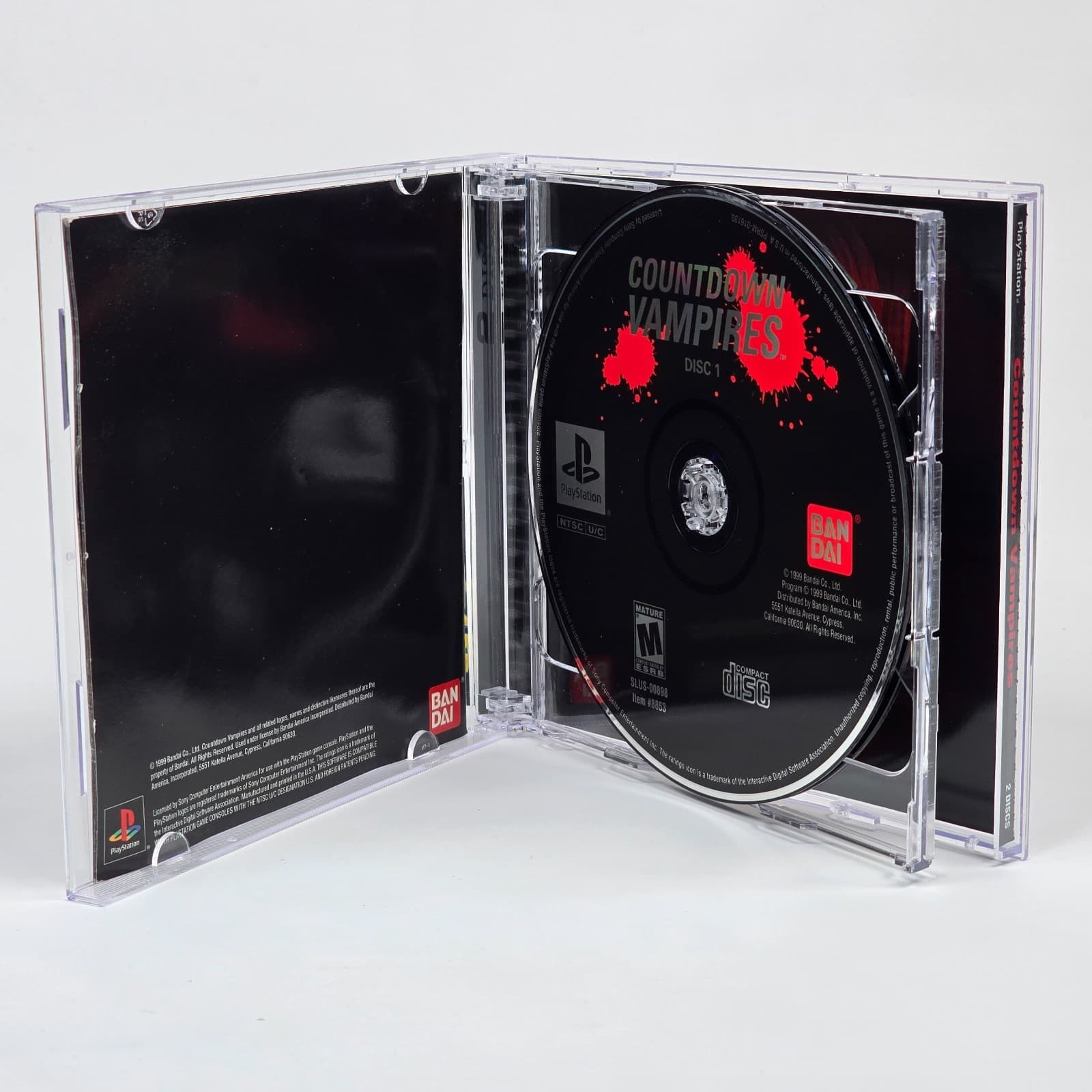 Countdown Vampires (PlayStation 1 PS1) CIB COMPLETE - Thumbnail 2