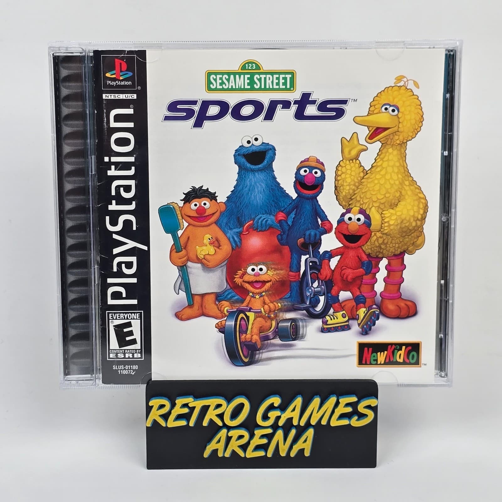 Sesame Street Sports (PlayStation 1 PS1) CIB COMPLETE