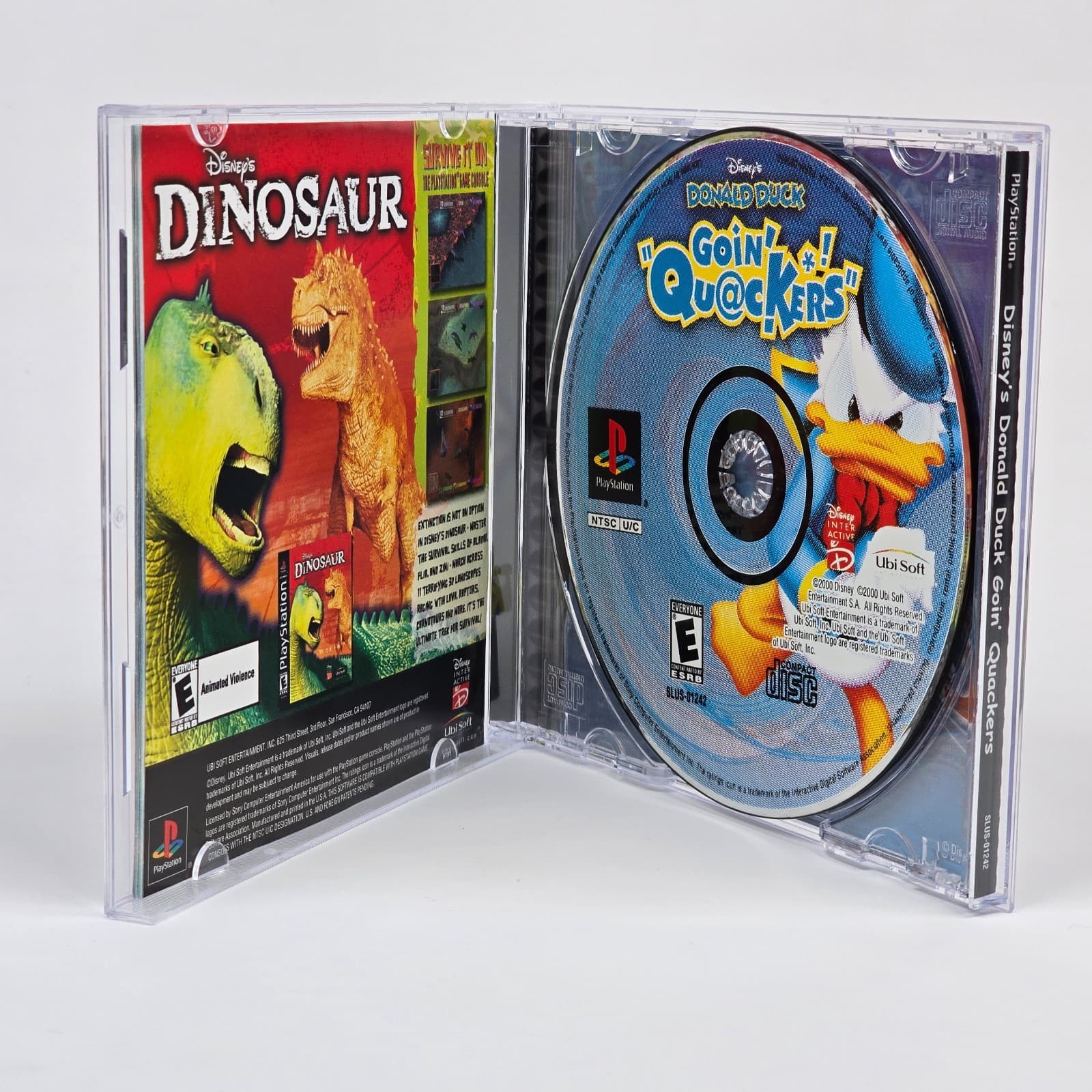 Donald Duck: Goin Quackers (PlayStation 1 PS1) CIB COMPLETE - Thumbnail 2