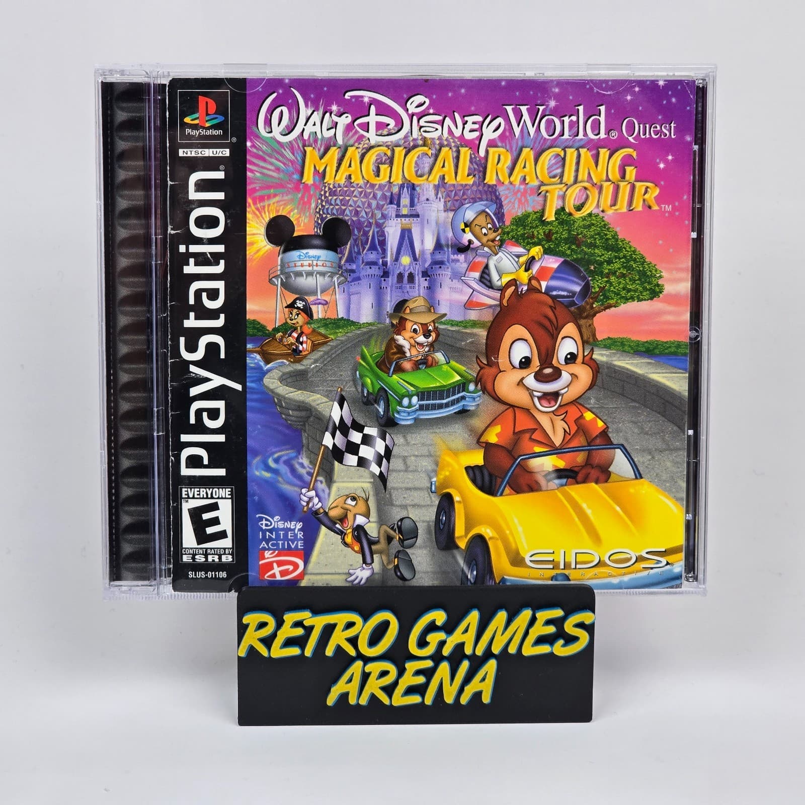 Walt Disney World Quest: Magical Racing Tour (PlayStation 1 PS1) CIB COMPLETE