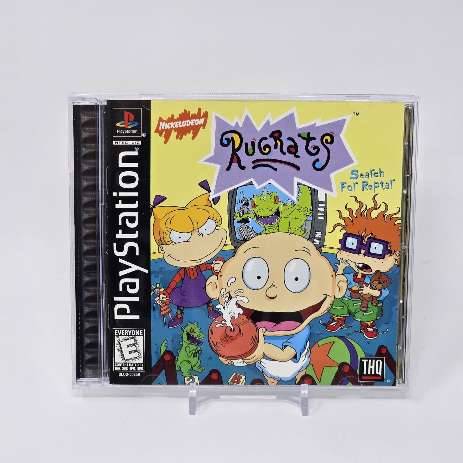 Rugrats: Search for Reptar (PlayStation 1 PS1) Black Label CIB COMPLETE & TESTED