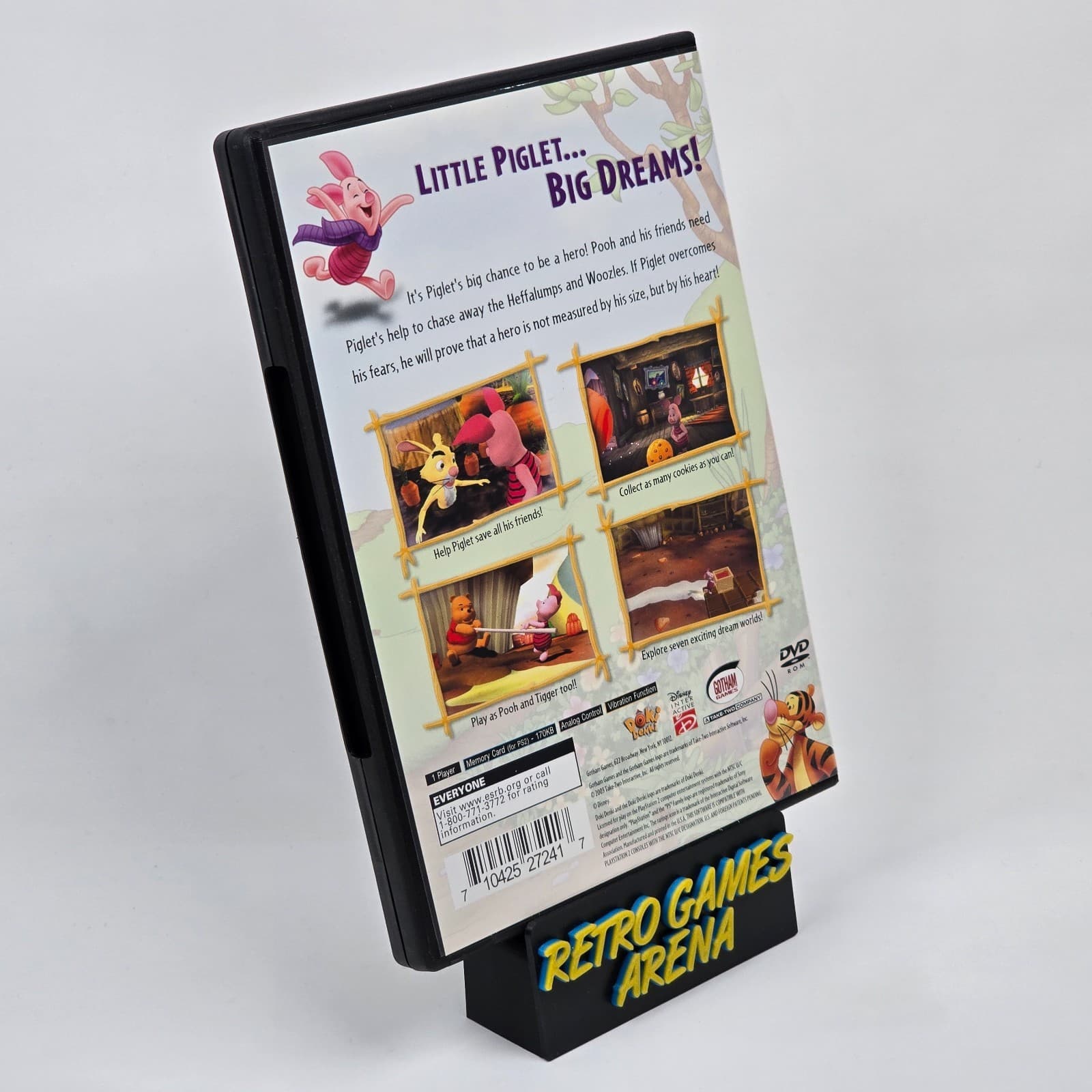💿REFURBISHED Piglet's Big Movie Game (PlayStation 2 PS2) CIB COMPLETE💿 - Thumbnail 4