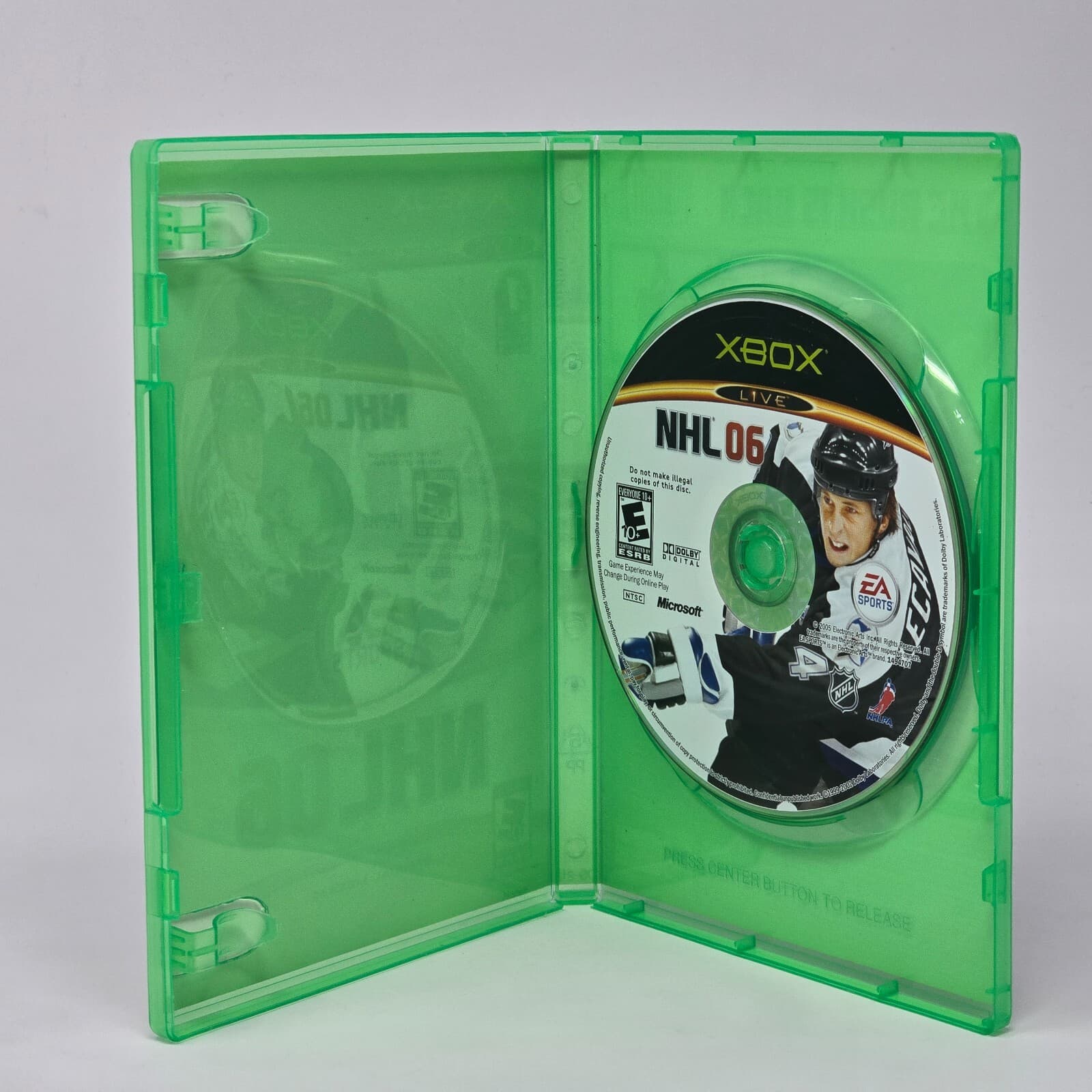 NHL 06 (Original Xbox) Case & Disc TESTED - Thumbnail 2
