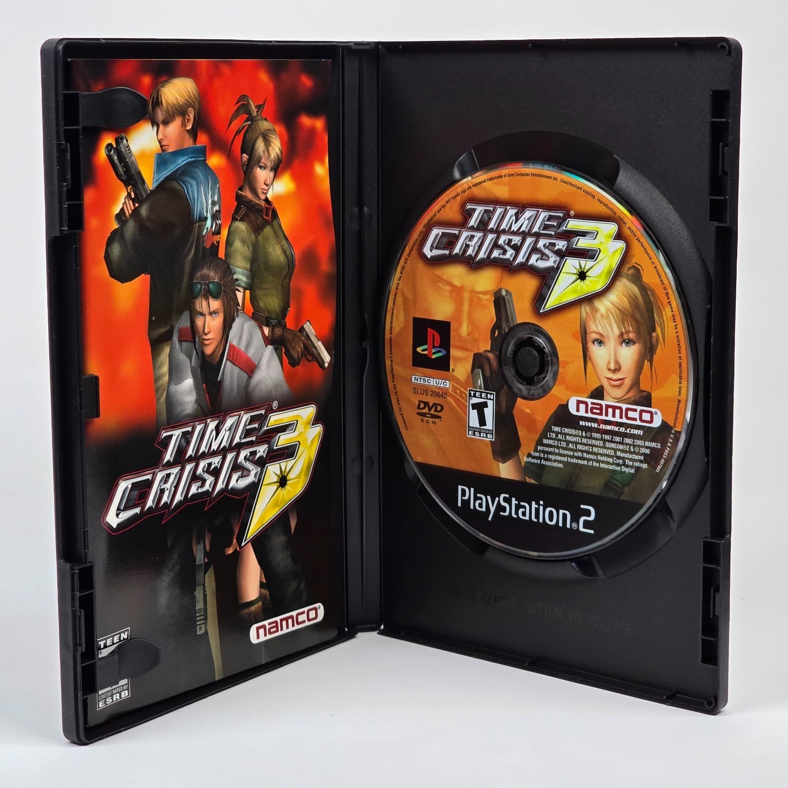 💿REFURBISHED Time Crisis 3 (PlayStation 2 PS2) CIB COMPLETE💿 - Thumbnail 2