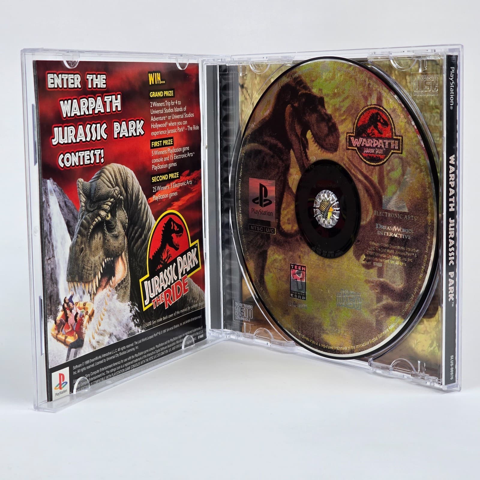 💿REFURBISHED Warpath: Jurassic Park (PlayStation 1 PS1) CIB COMPLETE💿 - Thumbnail 2