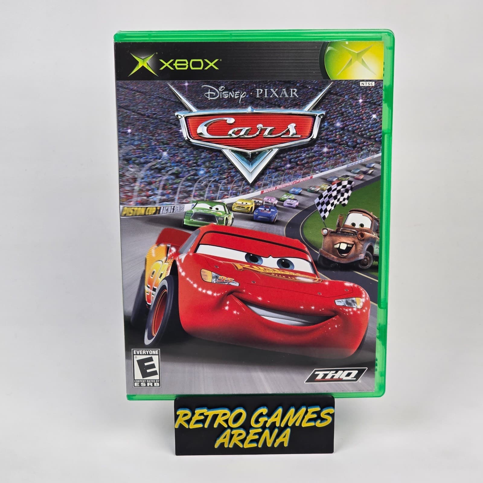 Disney Pixar Cars (Original Xbox) Black Label Case & Disc