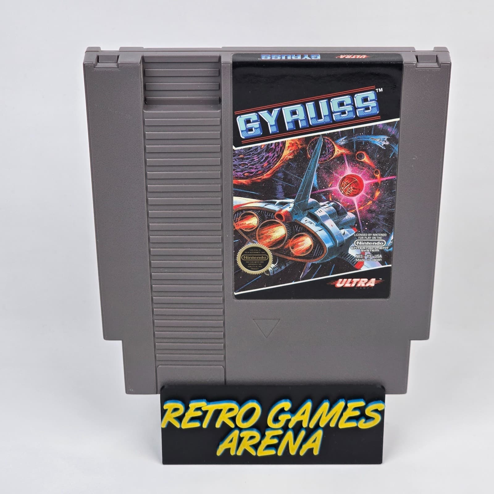 Gyruss (Nintendo NES) Cartridge