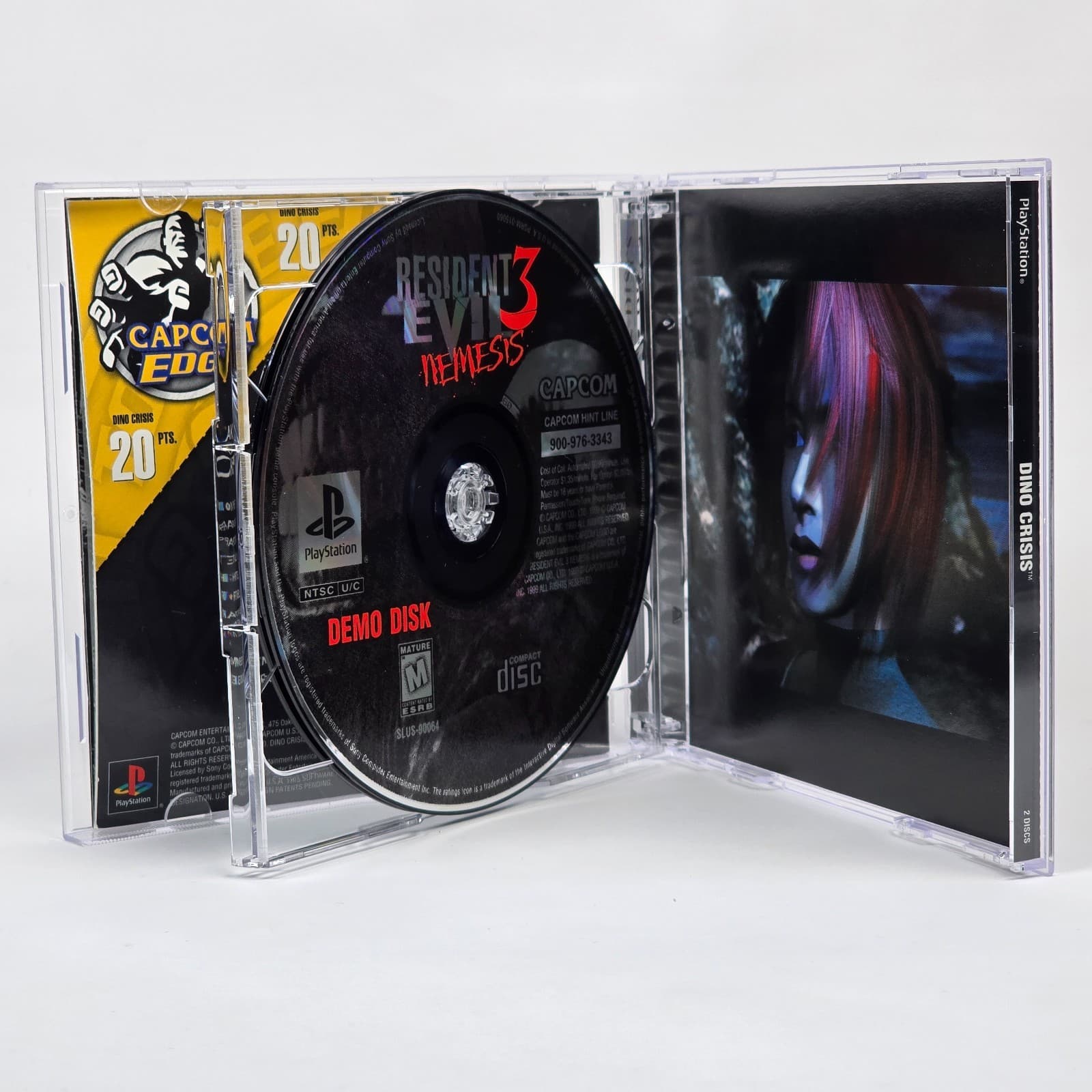 💿REFURBISHED Dino Crisis with Resident Evil 3 Demo (PlayStation 1 PS1) CIB💿 - Thumbnail 4