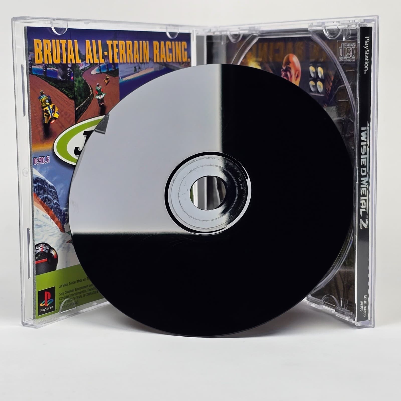 💿REFURBISHED Twisted Metal 2 (PlayStation 1 PS1) Black Label CIB COMPLETE💿 - Thumbnail 3