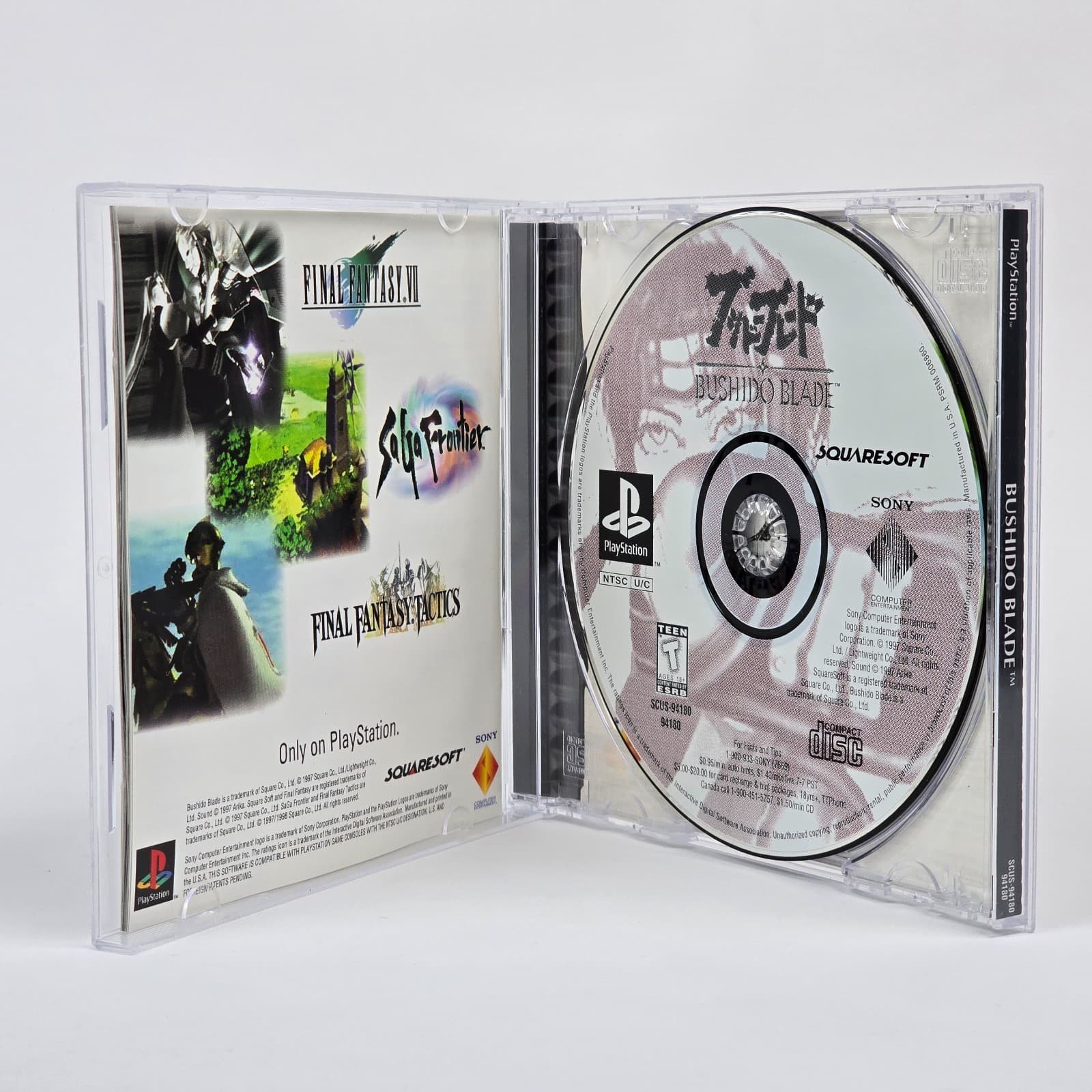 💿REFURBISHED Bushido Blade (PlayStation 1 PS1) CIB COMPLETE💿 - Thumbnail 2
