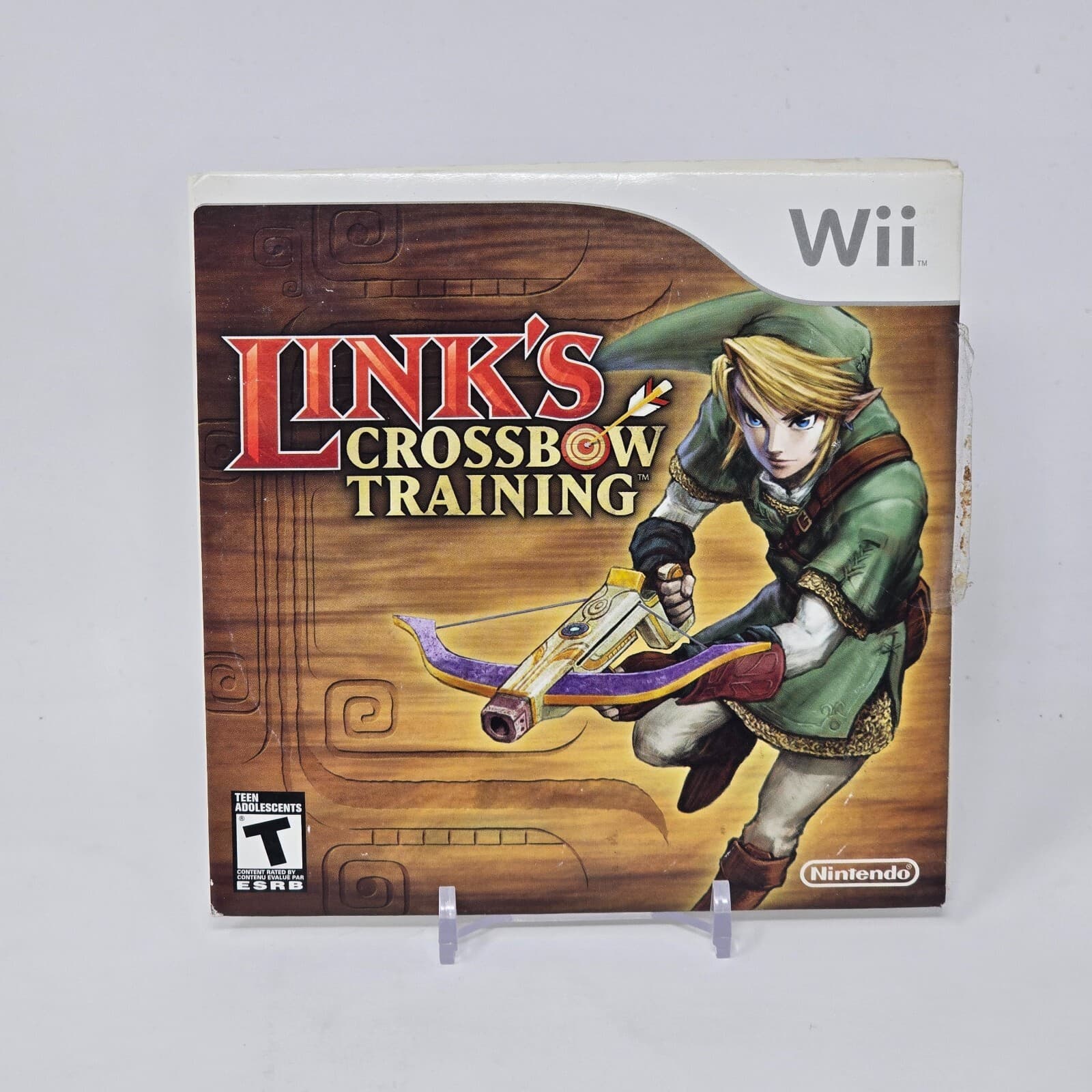 Link's Crossbow Training (Nintendo Wii) CIB COMPLETE & TESTED
