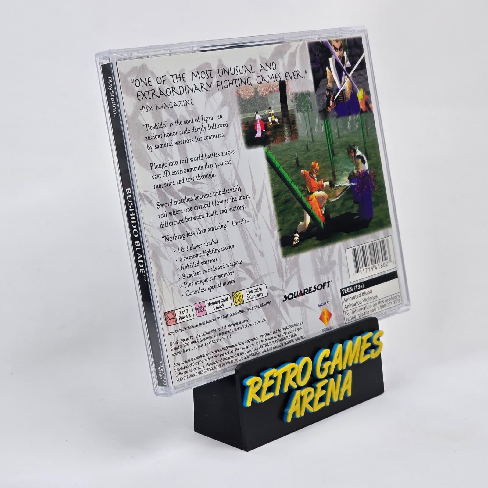 💿REFURBISHED Bushido Blade (PlayStation 1 PS1) CIB COMPLETE💿 - Thumbnail 4