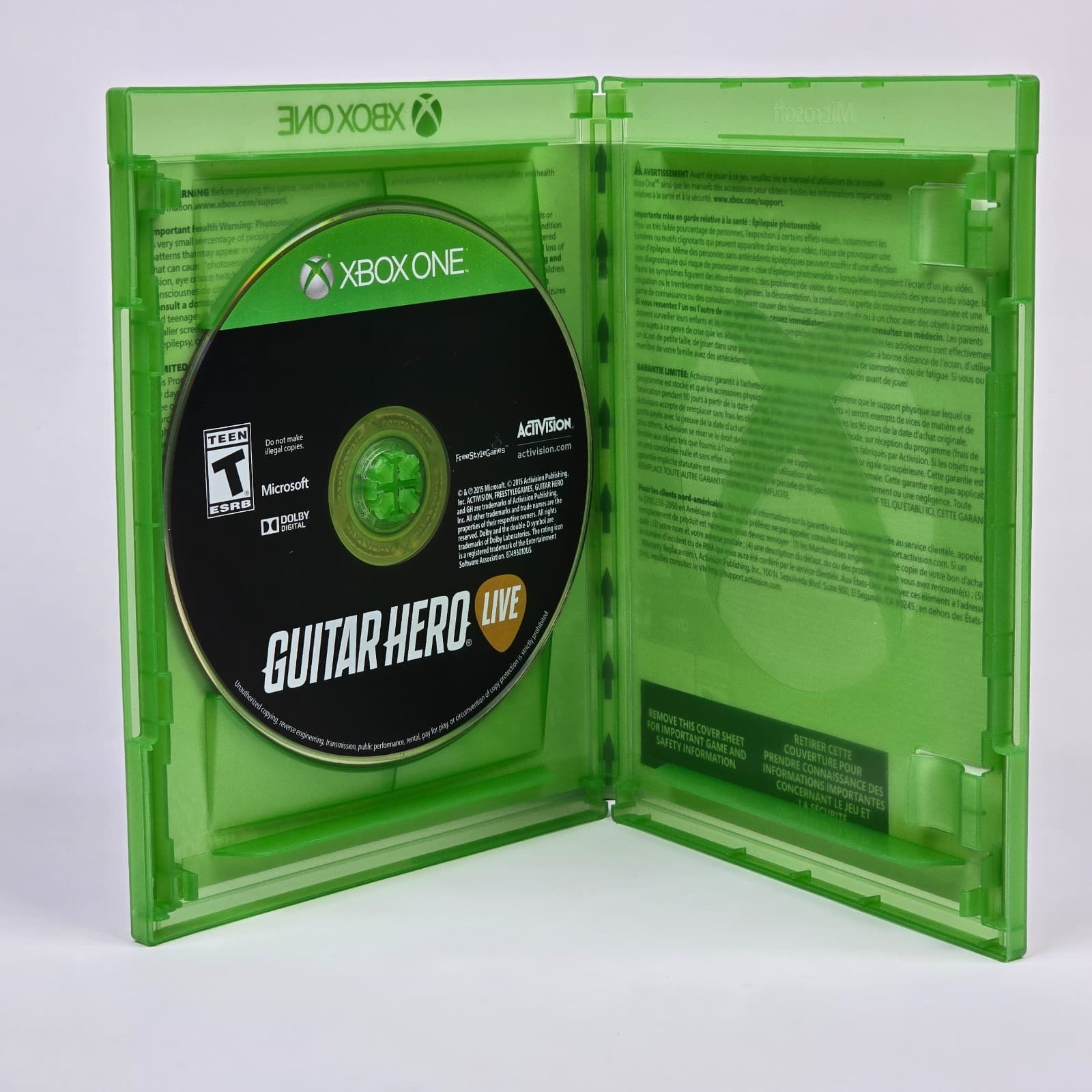 Guitar Hero Live (Xbox One) CIB COMPLETE - Thumbnail 2