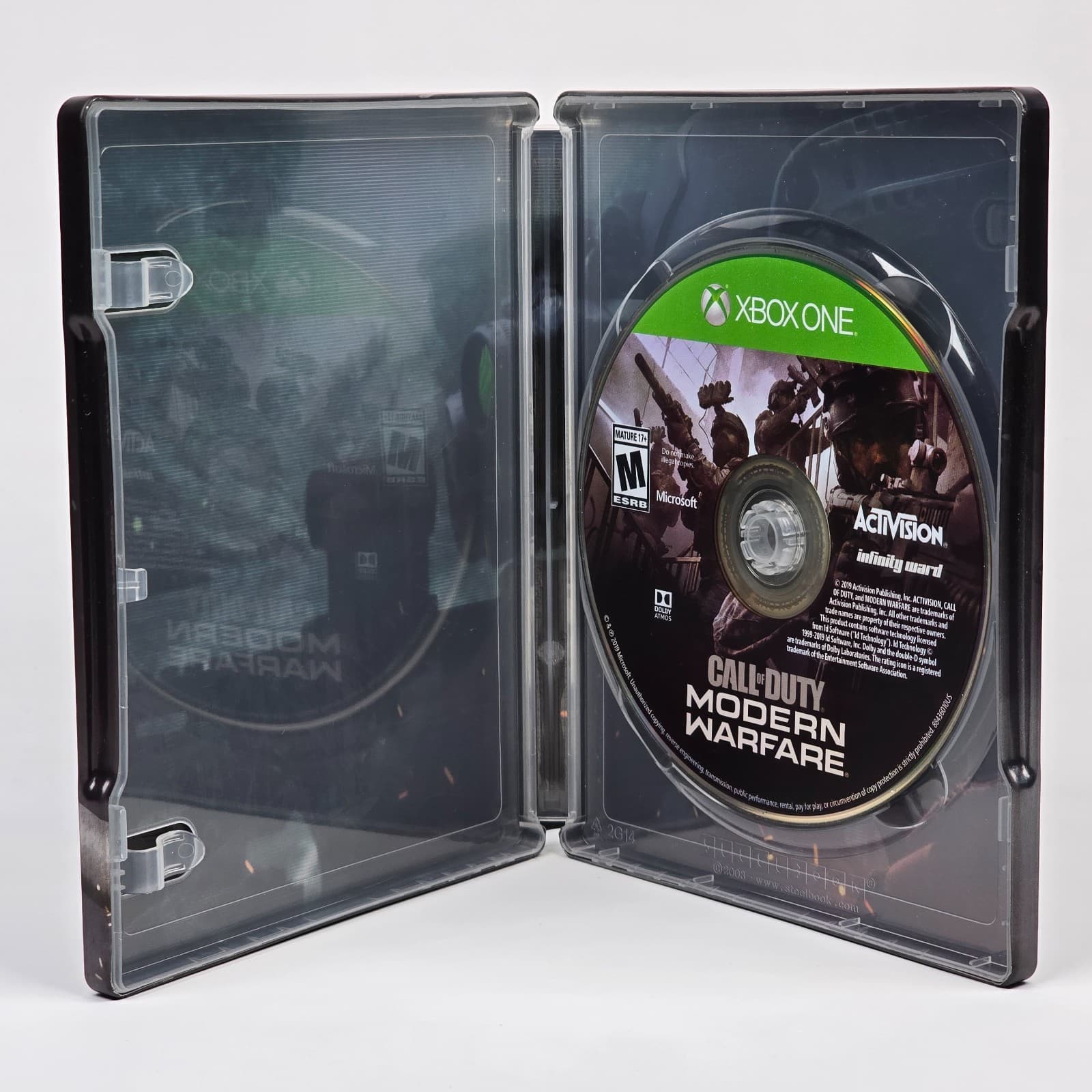 Call of Duty: Modern Warfare (Xbox One) Dark Edition Steelbook Case & Disc - Thumbnail 2