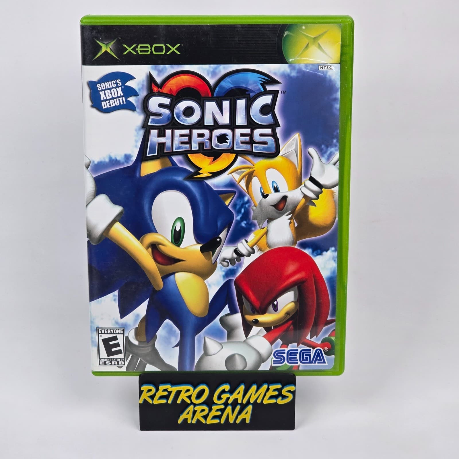 Sonic Heroes (Original Xbox) Black Label CIB COMPLETE