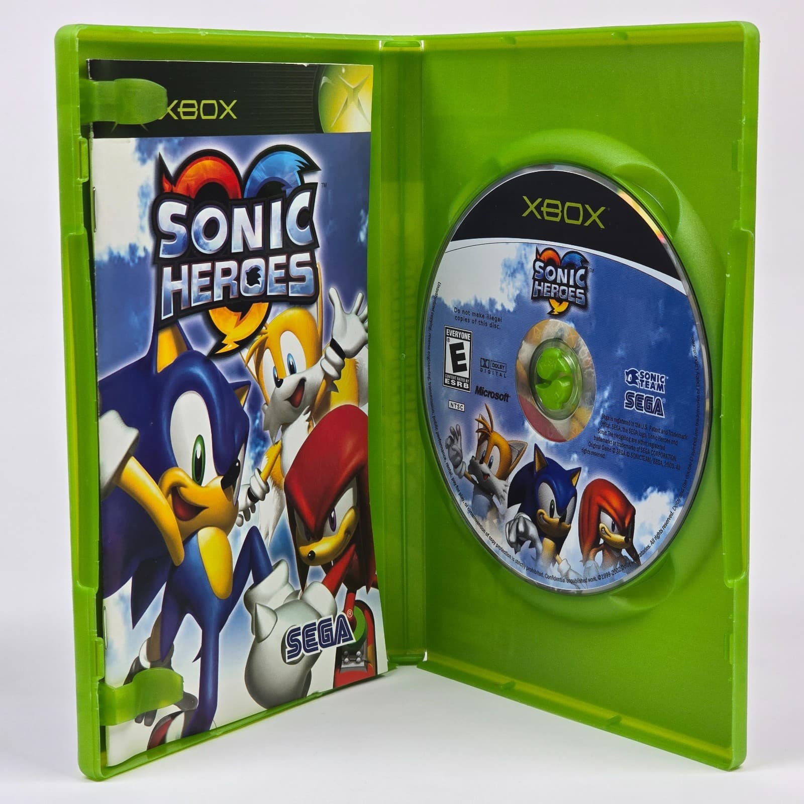 Sonic Heroes (Original Xbox) Black Label CIB COMPLETE - Thumbnail 2
