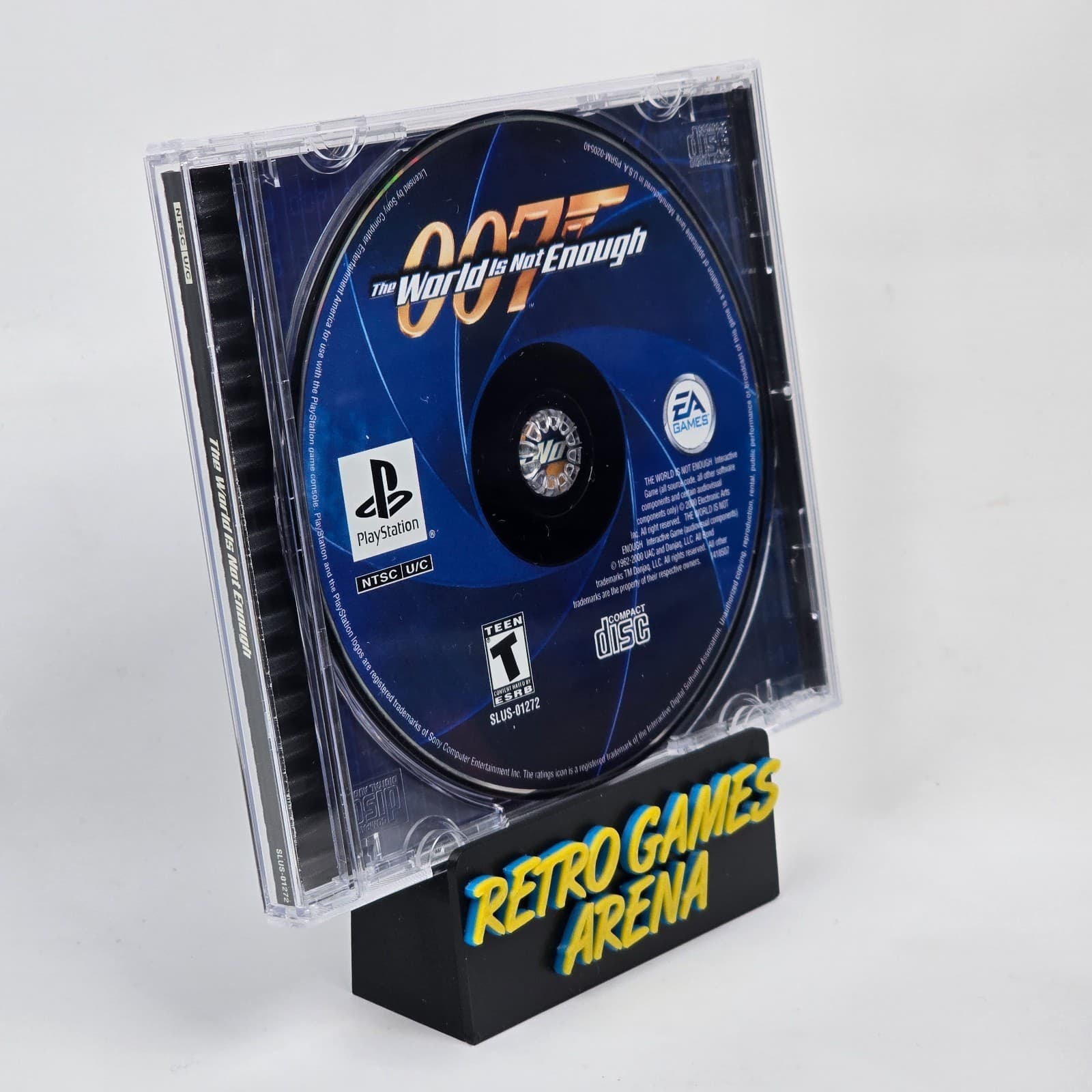 The World is not Enough - 007 James Bond (PlayStation 1 PS1) BL Case & Disc