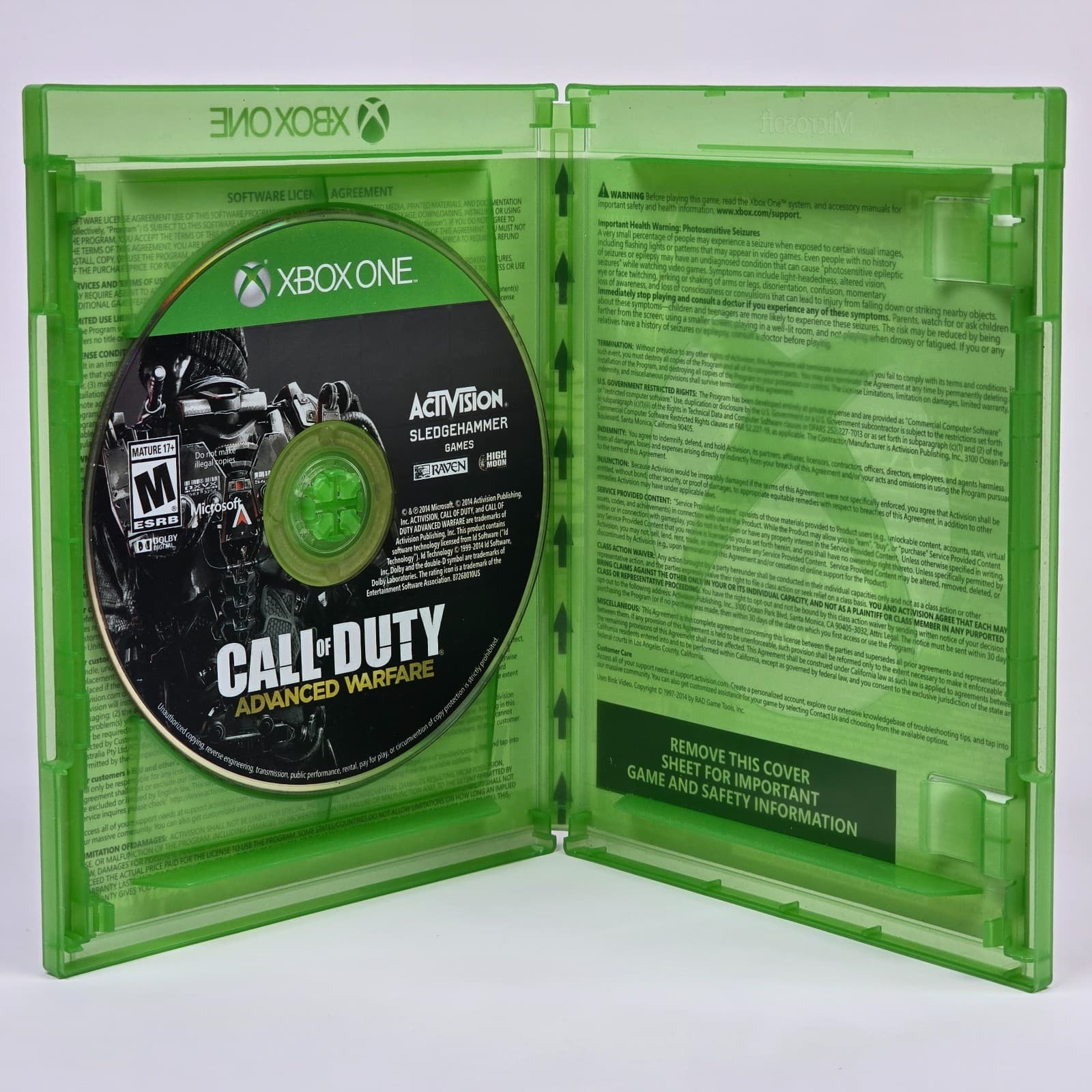 Call of Duty: Advanced Warfare - Day Zero Edition (Xbox One) CIB COMPLETE - Thumbnail 2